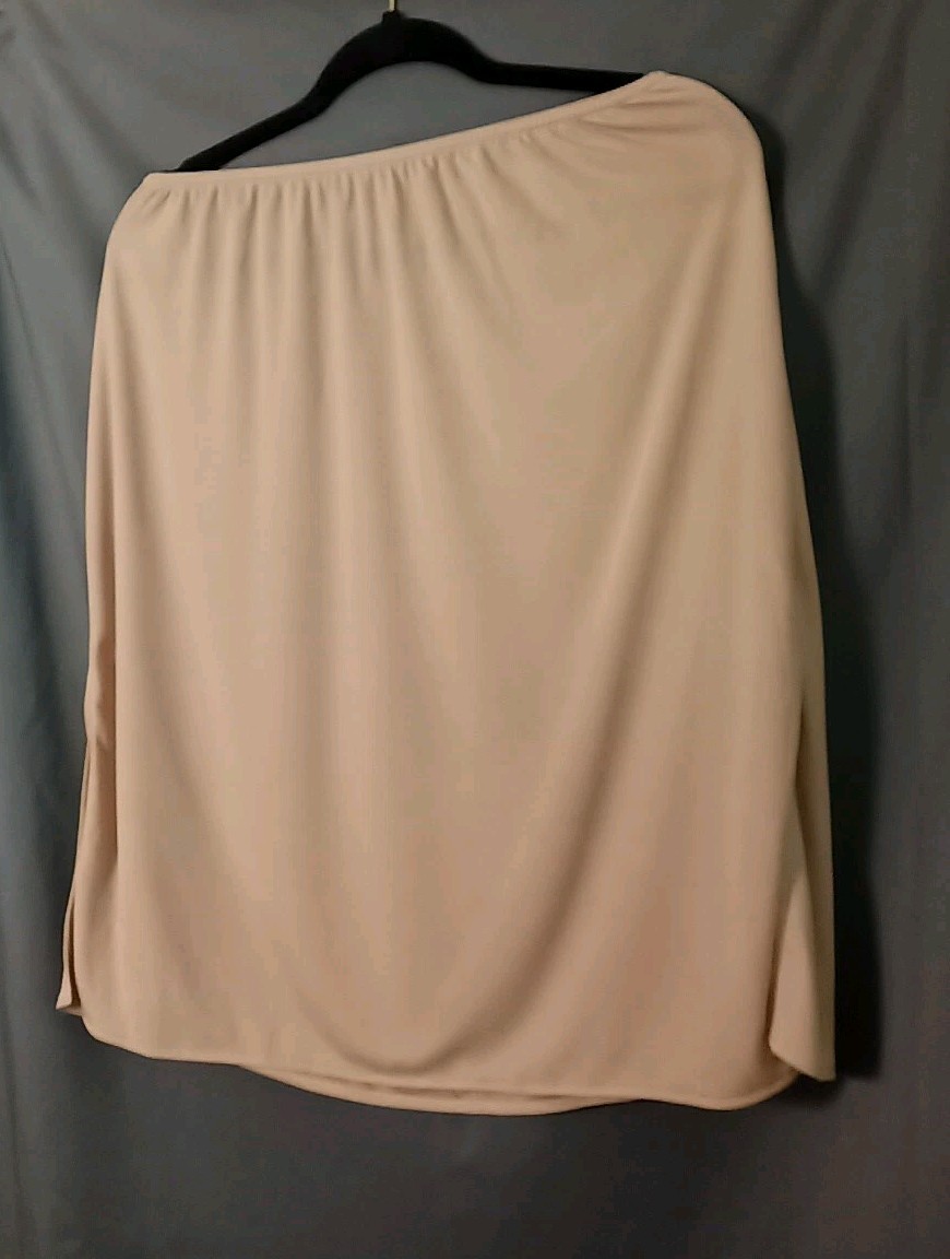 Vassarette Half Slip Double Side Slits Slinky Stretchy Sexy 28″-40″ Waist