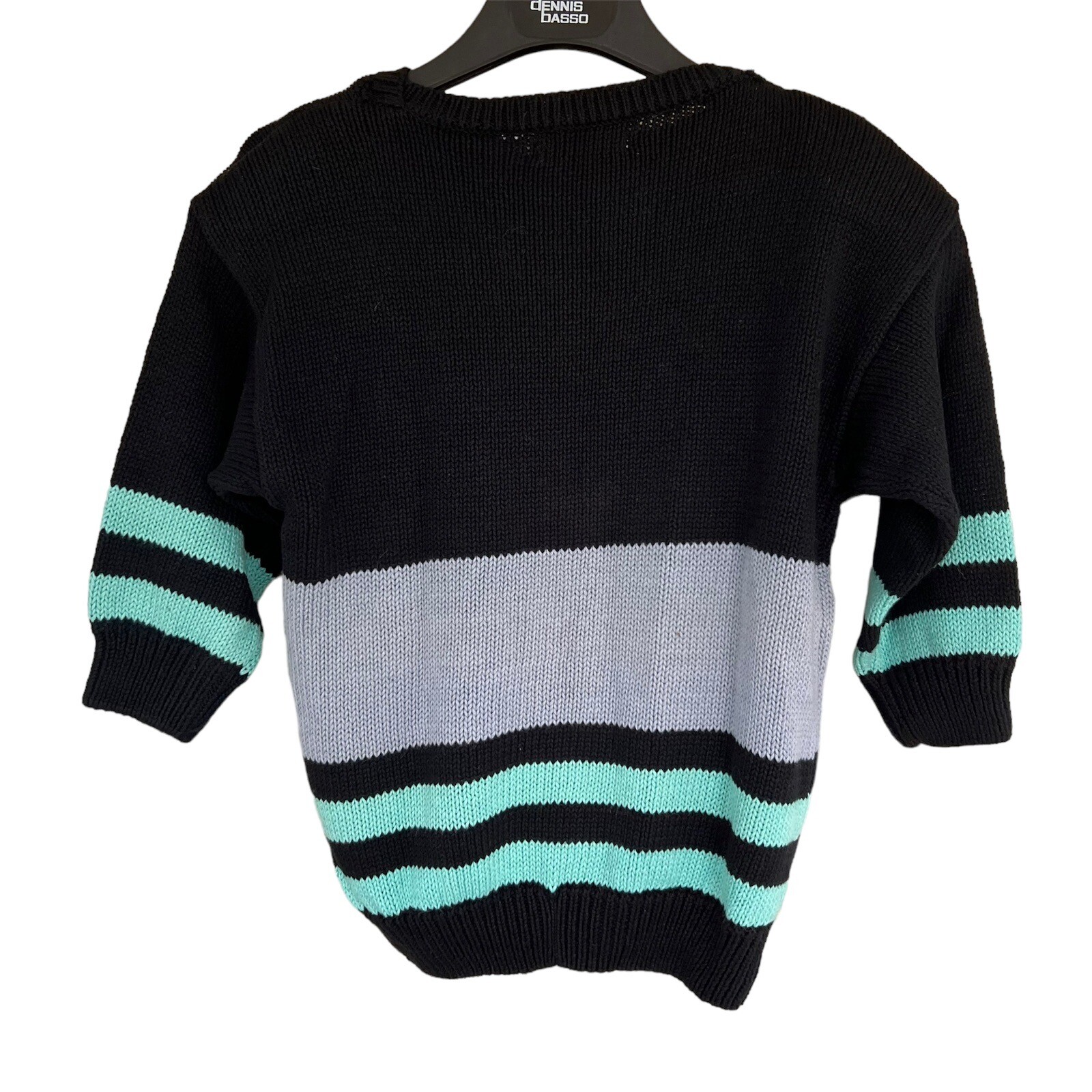 Vintage Maurada Knit Sweater with Lemonade Beach Theme Size Medium