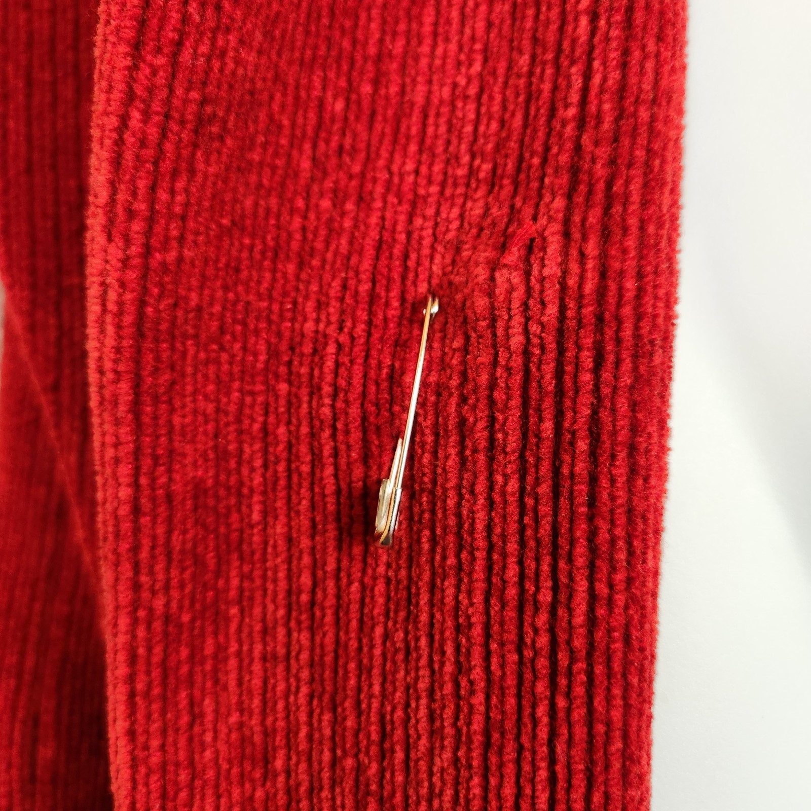 Vintage 80s Ralph Lauren Women’s Large Cardigan Sweater Blazer Red Crest Pockets