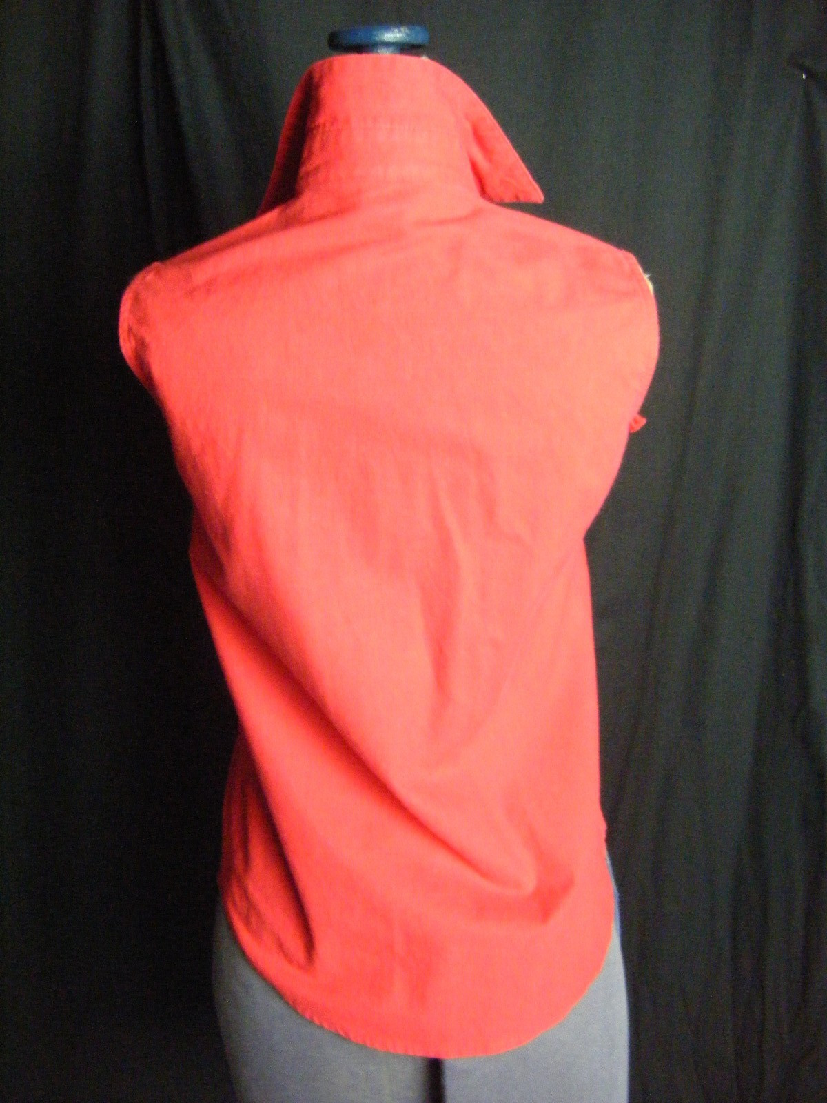 CIIRCLE T Vtg 70-80s Red Fringes Western Shirt-Bust 33/3XS-2XS