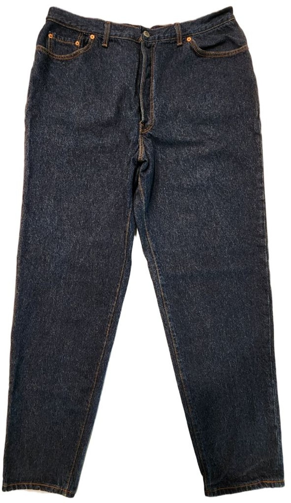 Vintage Levi’s Button Fly High Waist Jeans Made USA 501 Style Selvedge Denim 24