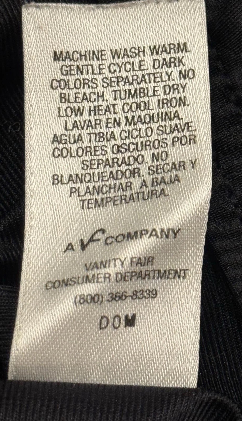 VTG 90’s Vanity Fair Black 100% Nylon Elastic Waist Laced Hem Patti Shorts L 28”