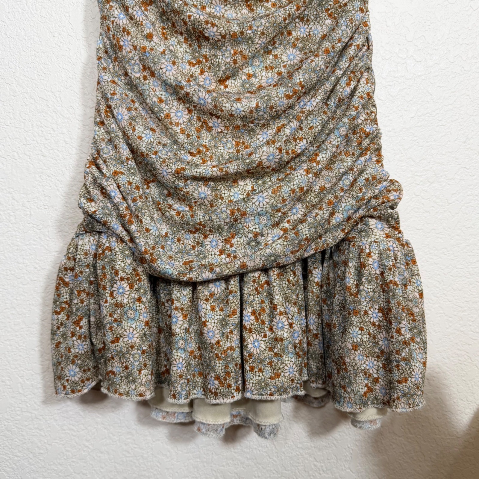 Urban Outfitters Ditzy Floral Ruched Mini Dress by Dress Forum LA. Medium Y2K