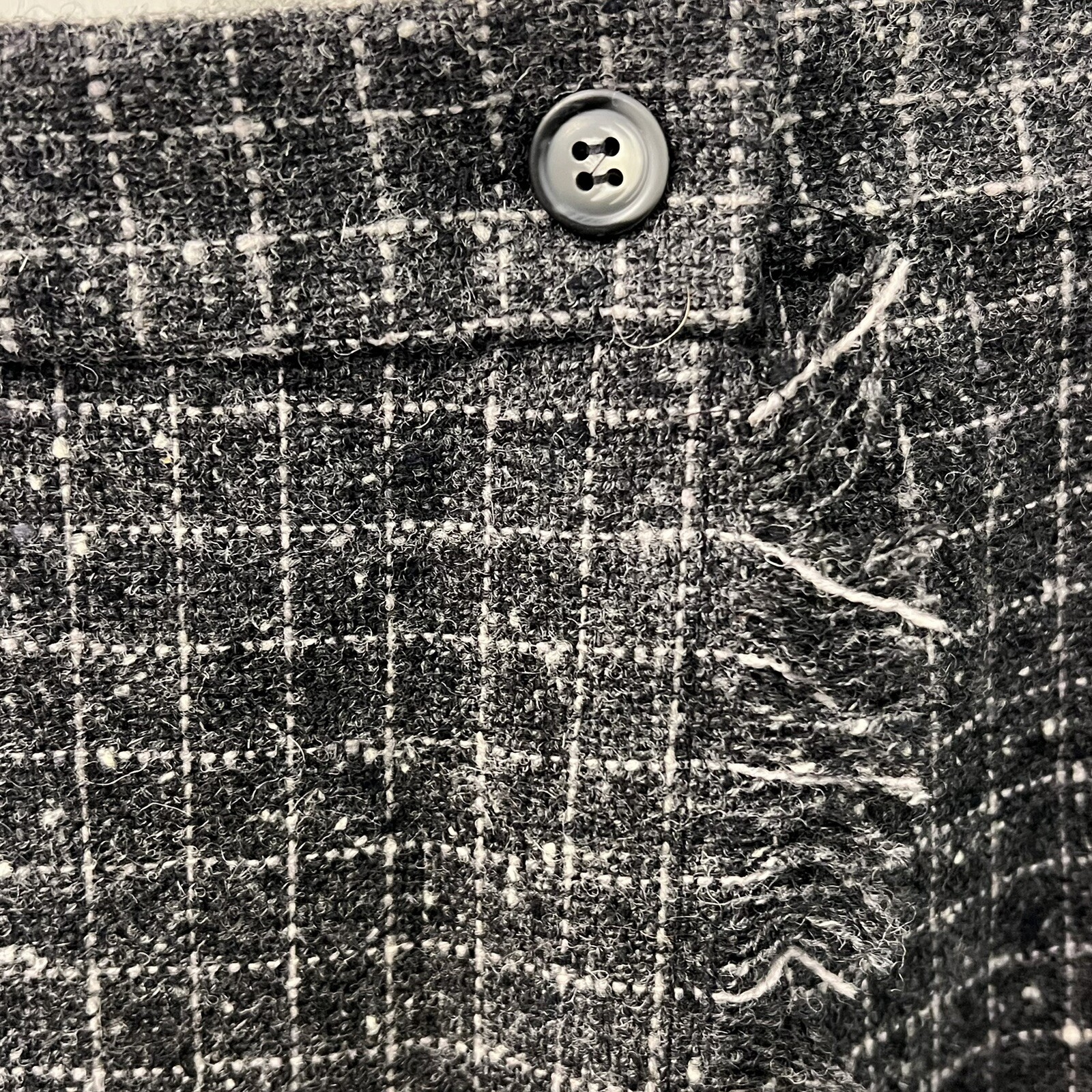 VTG Portraits By Northern Isles Wool Plaid Kilt Style Midi Skirt Sz 8