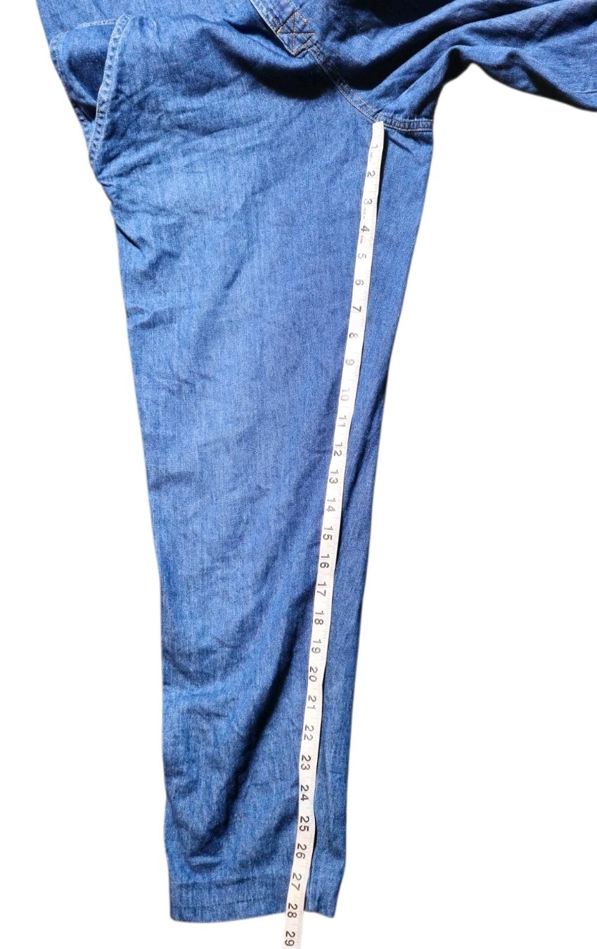 LizWear By Liz Claiborne Vintage Denim Jumpsuit Woman’s Size Small