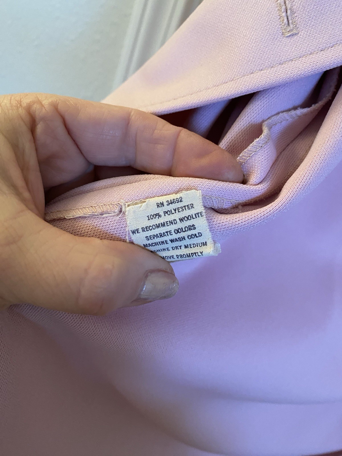 Vintage Givenchy Sport Jacket 1970s-80s Pastel Pink Blouse Jacket Paris NY Label