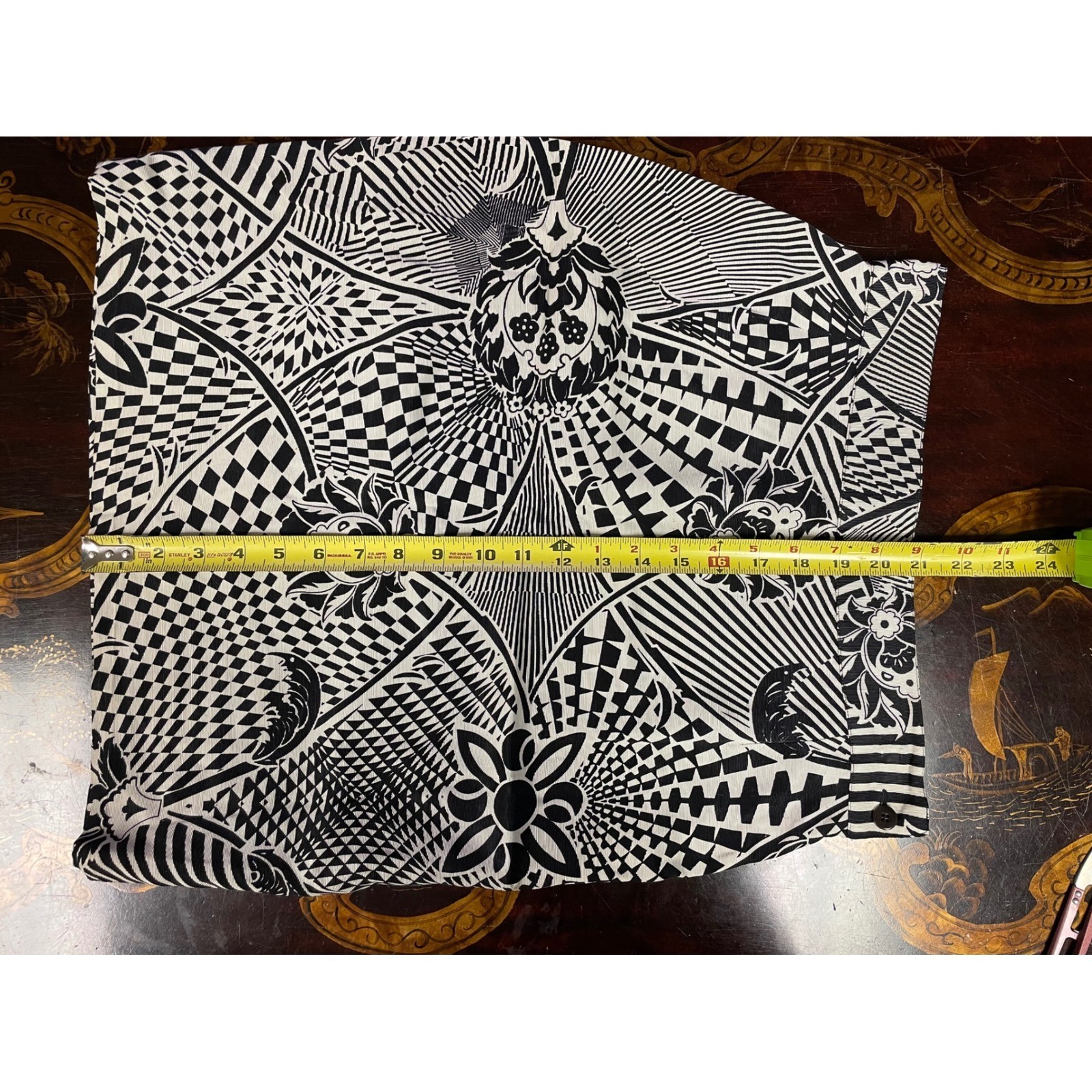 Vtg Versus Gianni Versace Womens 3 Pc Set Blazer Top Skirt Op Art 90s 30/32