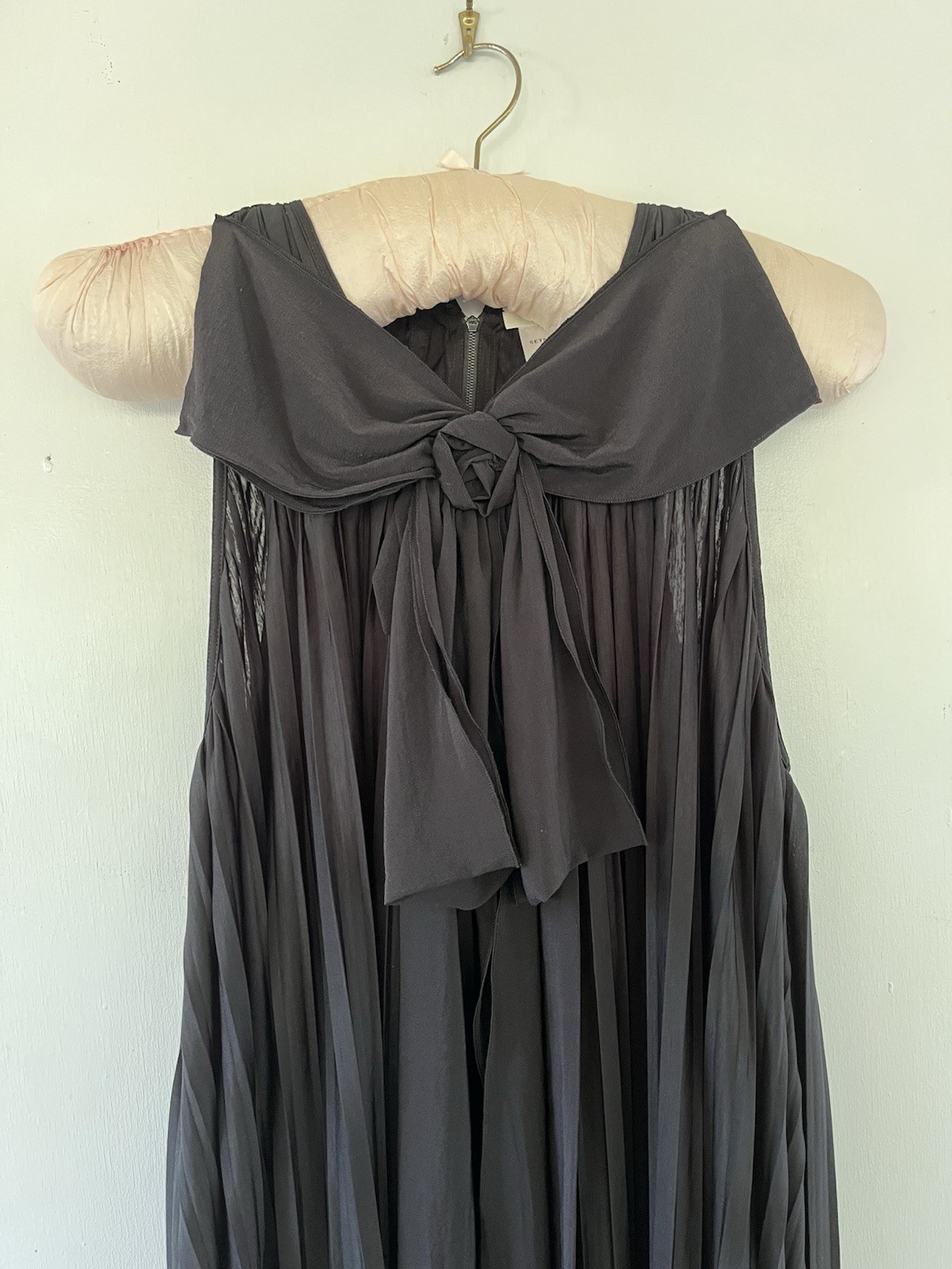 Vintage Chloe 2006 LBD Phoebe Philo Last Collection Pleated Summer Dress