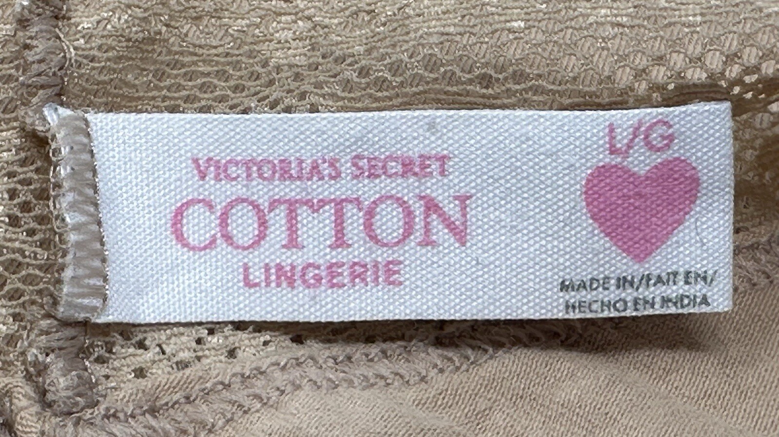 Lot of 3 Victoria’s Secret VTG Cheeky (2) & Bikini (1) Cotton Sexy Panties Large