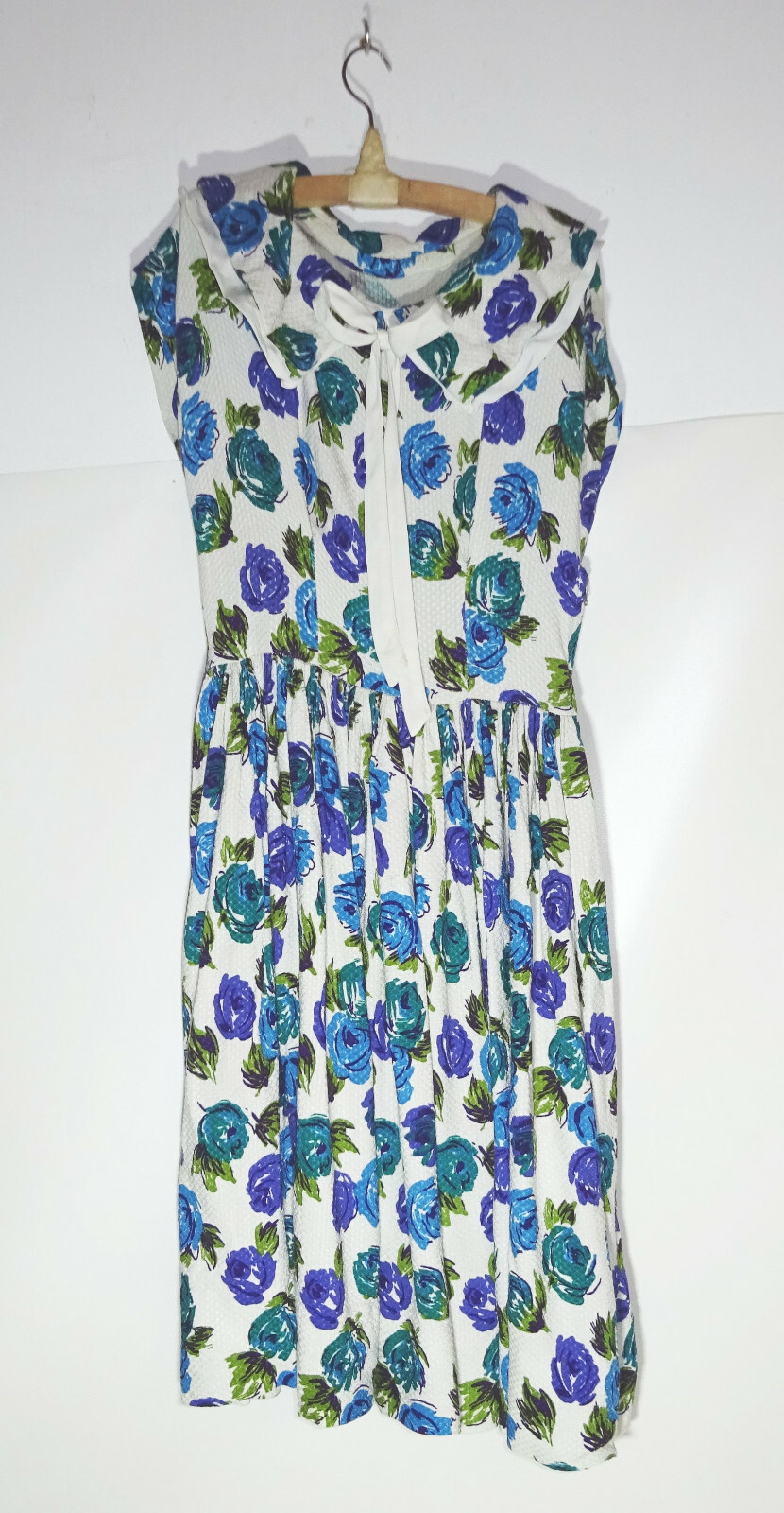 Vintage Dress GDR Handmade Vintage 1960s Fasion Summer Dress Floral