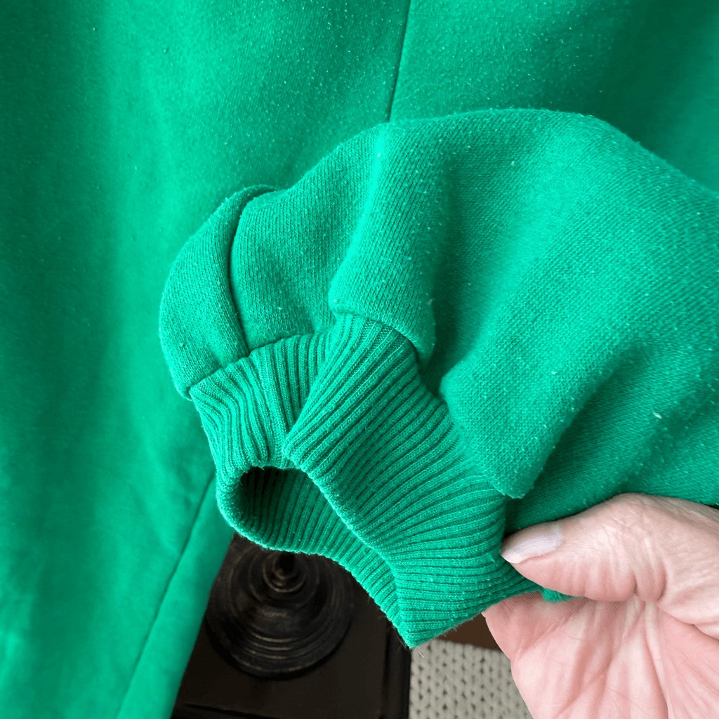 Vintage 80s 90s Boundary Waters Green Sweatsuit Track Suit Sweatshirt Sweatpants