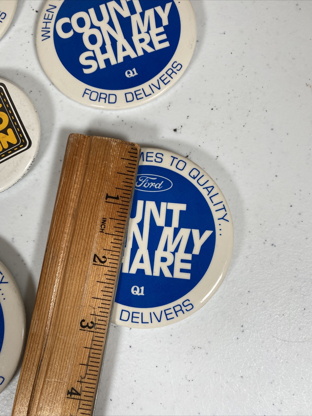 Ford button lot count on my share Ford delivers And Extra