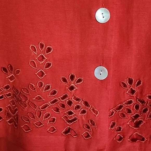 Vintage Sarah Elizabeth Eyelet Dress & Jacket Set