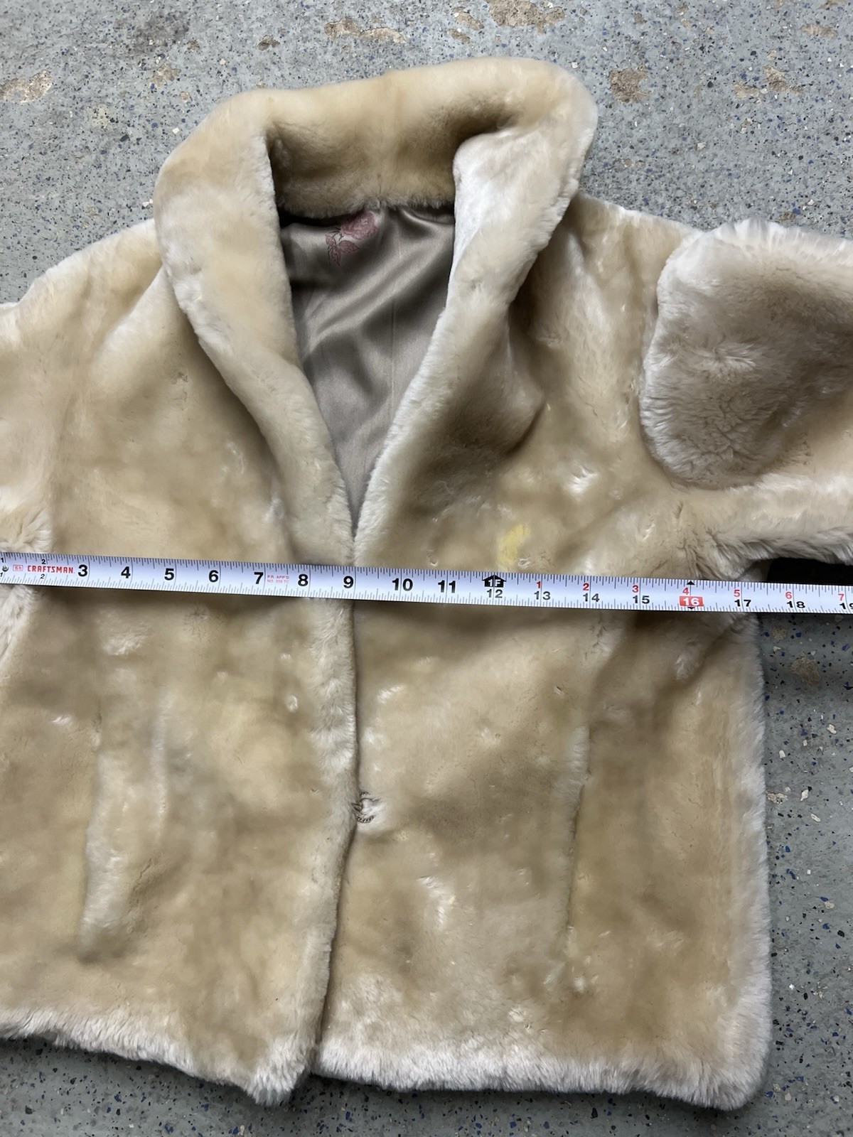 VTG 1960s-70s Shearling High Quality Lambs Fur Jacket