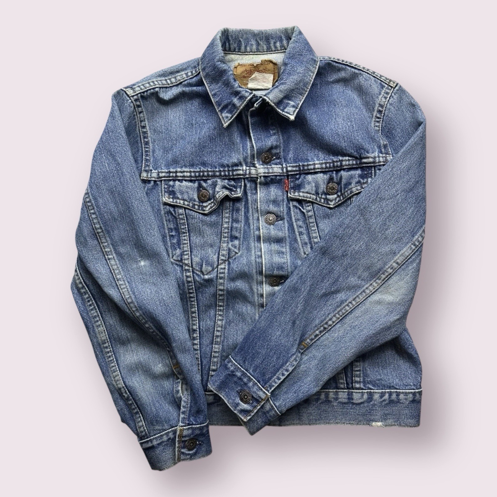 Vintage Women’s Levi’s Type 3 Jean Trucker Jacket 80s USA Made Sz Sm