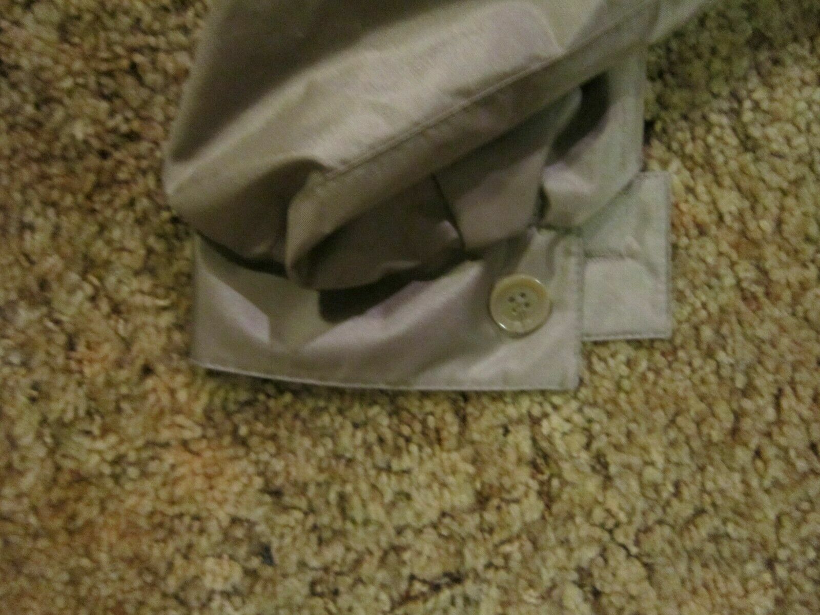 Dani Colby Silver Coat with shoulder padding