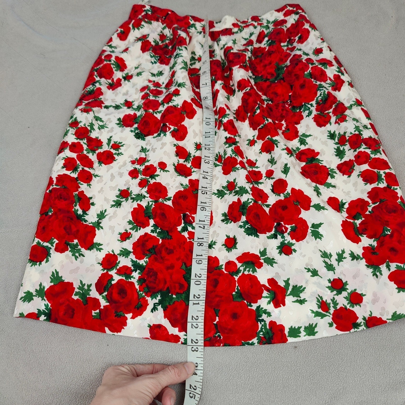 Vintage Givenchy Nouvelle Boutique Top Skirt Set Womens 38 US Small Silk Floral
