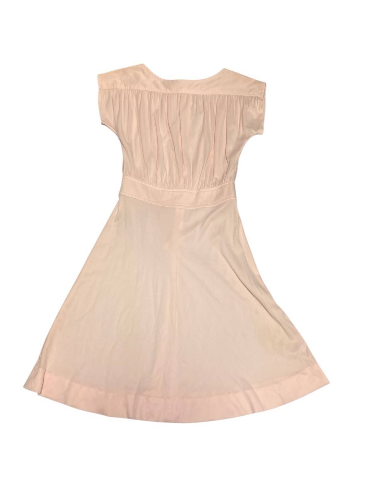 JCPenney fashion vintage peach dress large