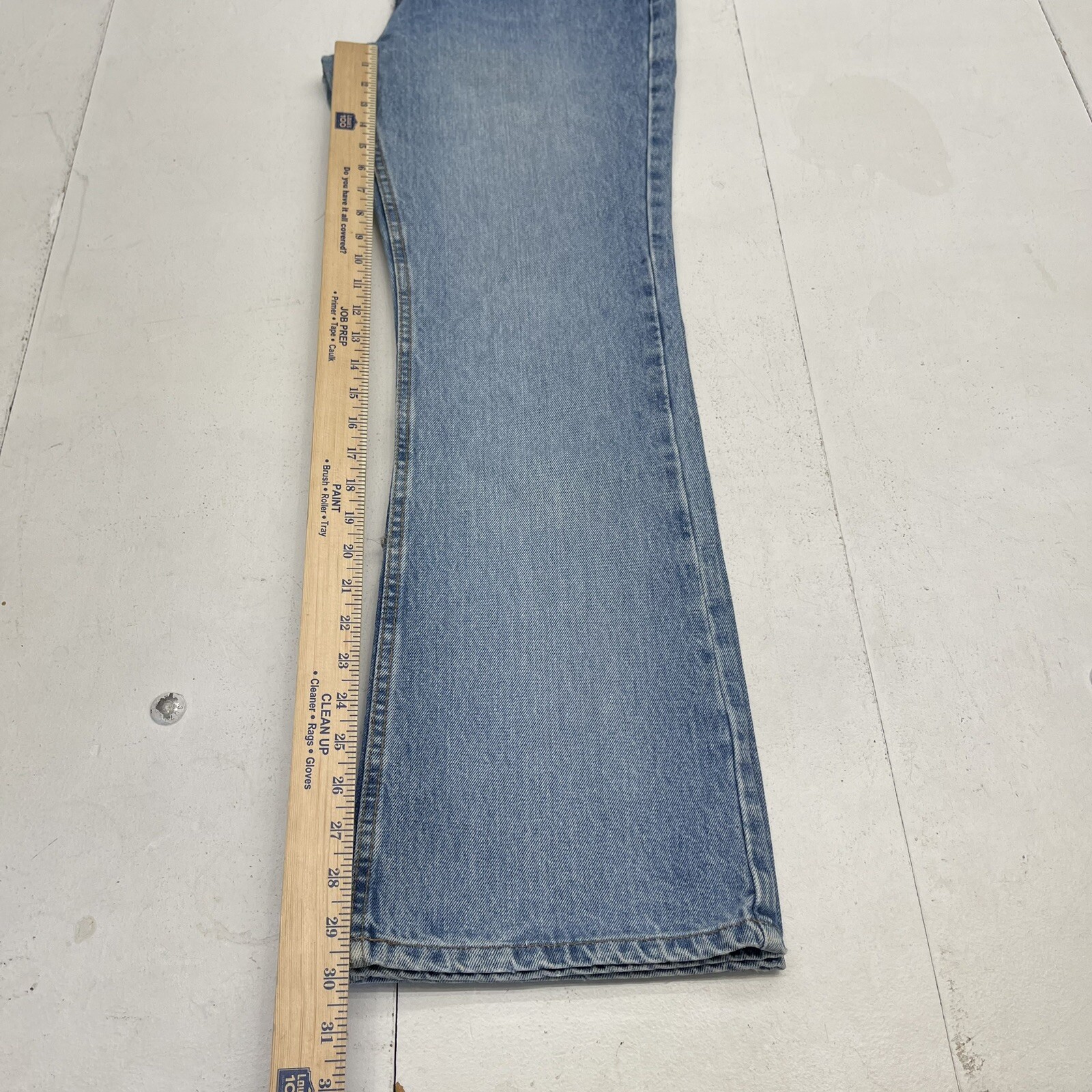Vintage Old Navy Blue Below The Waist Denim Bootcut Jeans Women’s Size 10