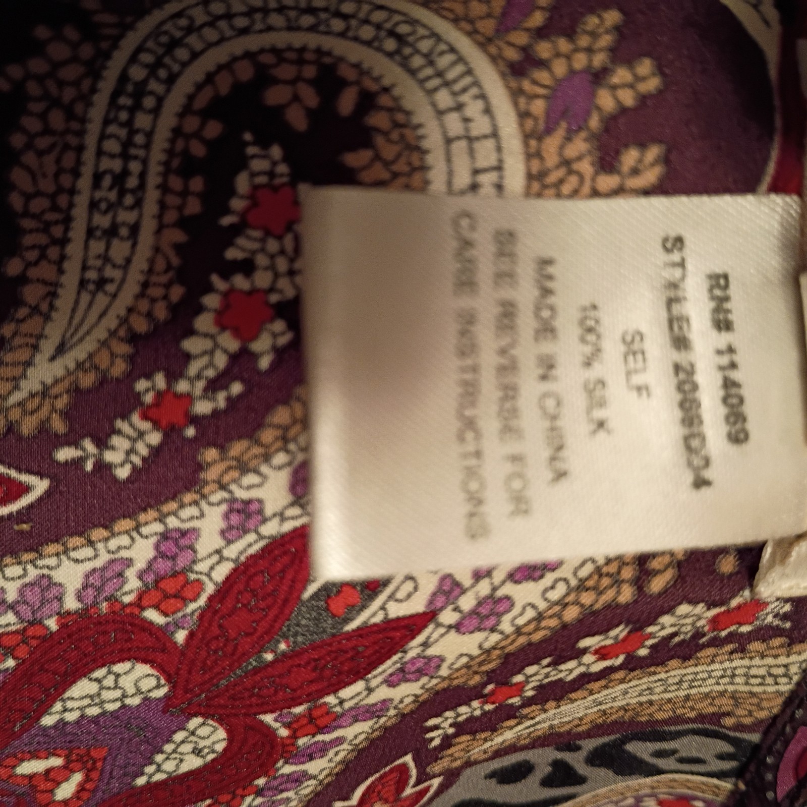 Vintage 90s, 00s, Y2K Anna Paul Silk Kimono Tie Front Jacket Size Small