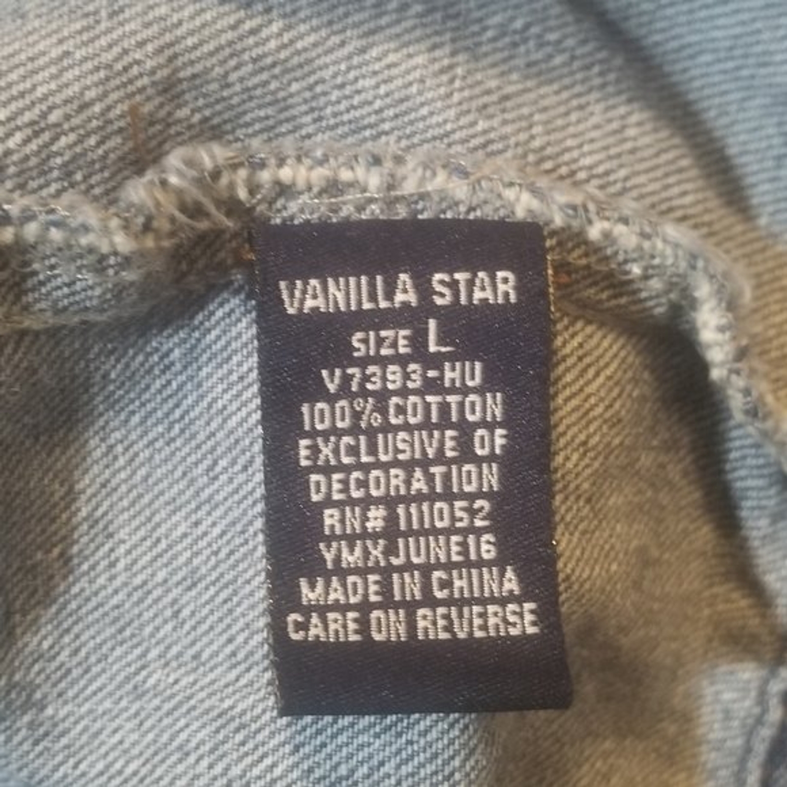 Y2K Vintage Denim Jacket size Large