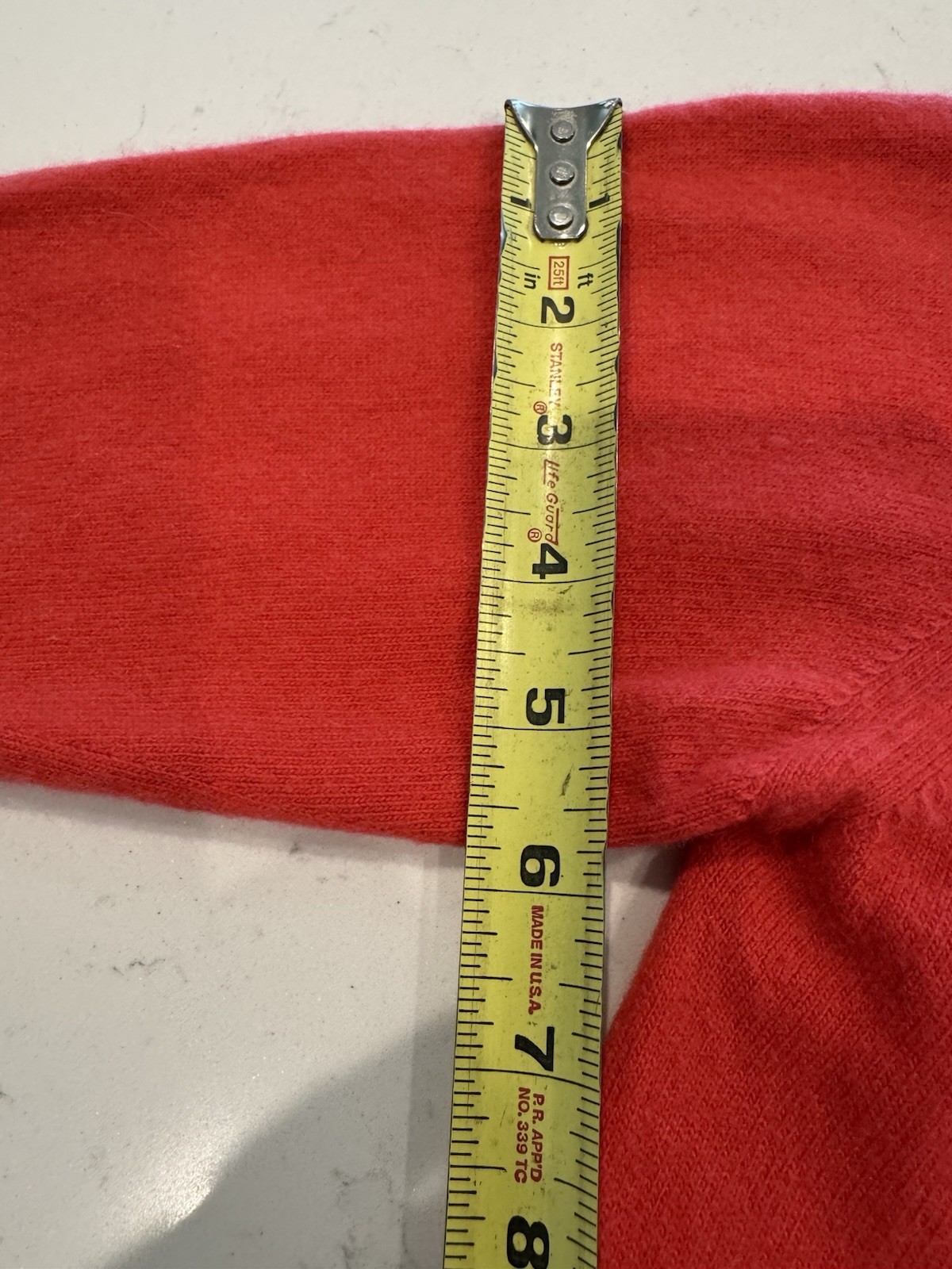 Vintage Hogg of Hawick Scottish Cashmere Cardigan/Scarlet Red/Embroidered/Small