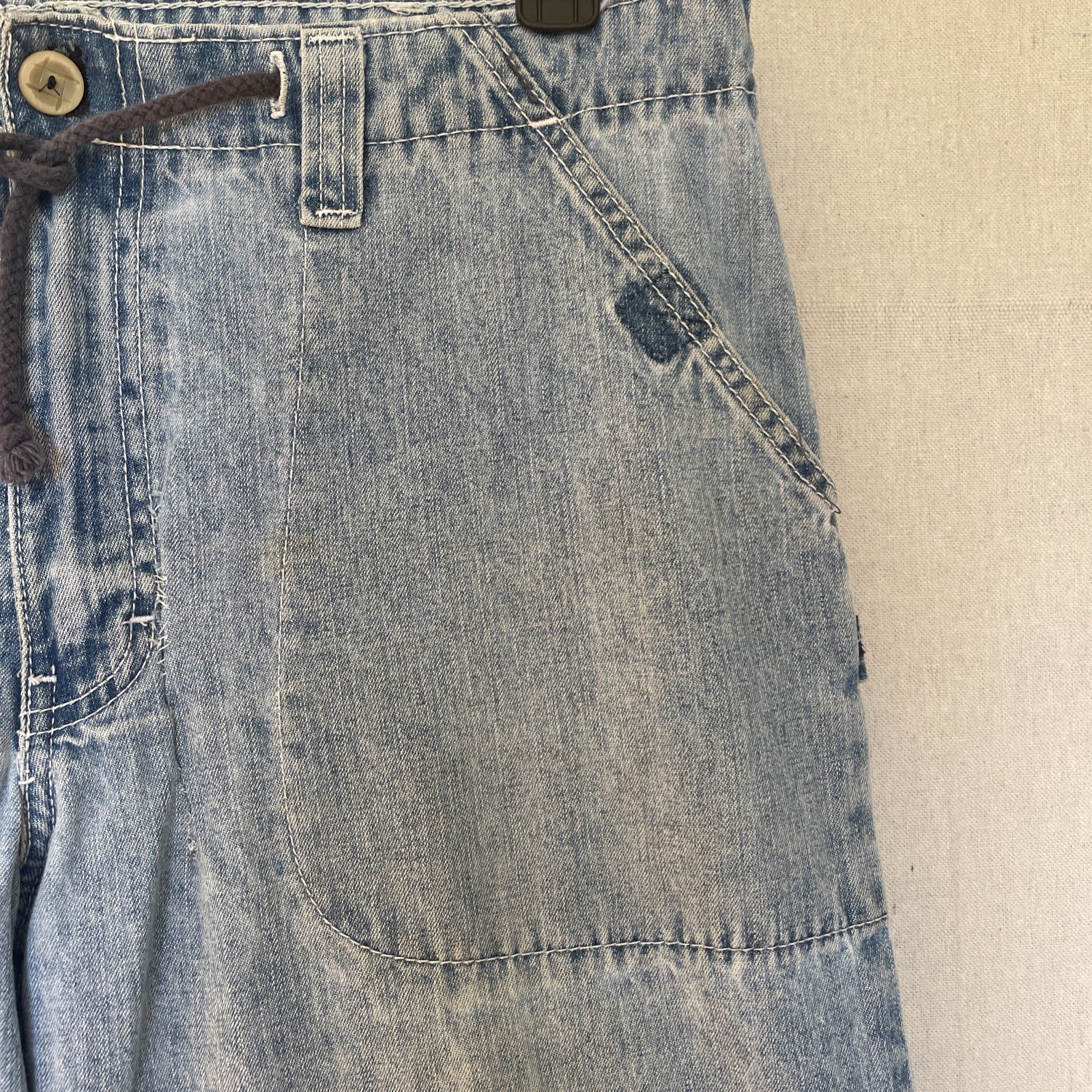 VTG Jordache Carpenter Jeans 1970’s Size 15/16 Light Wash Wide Leg