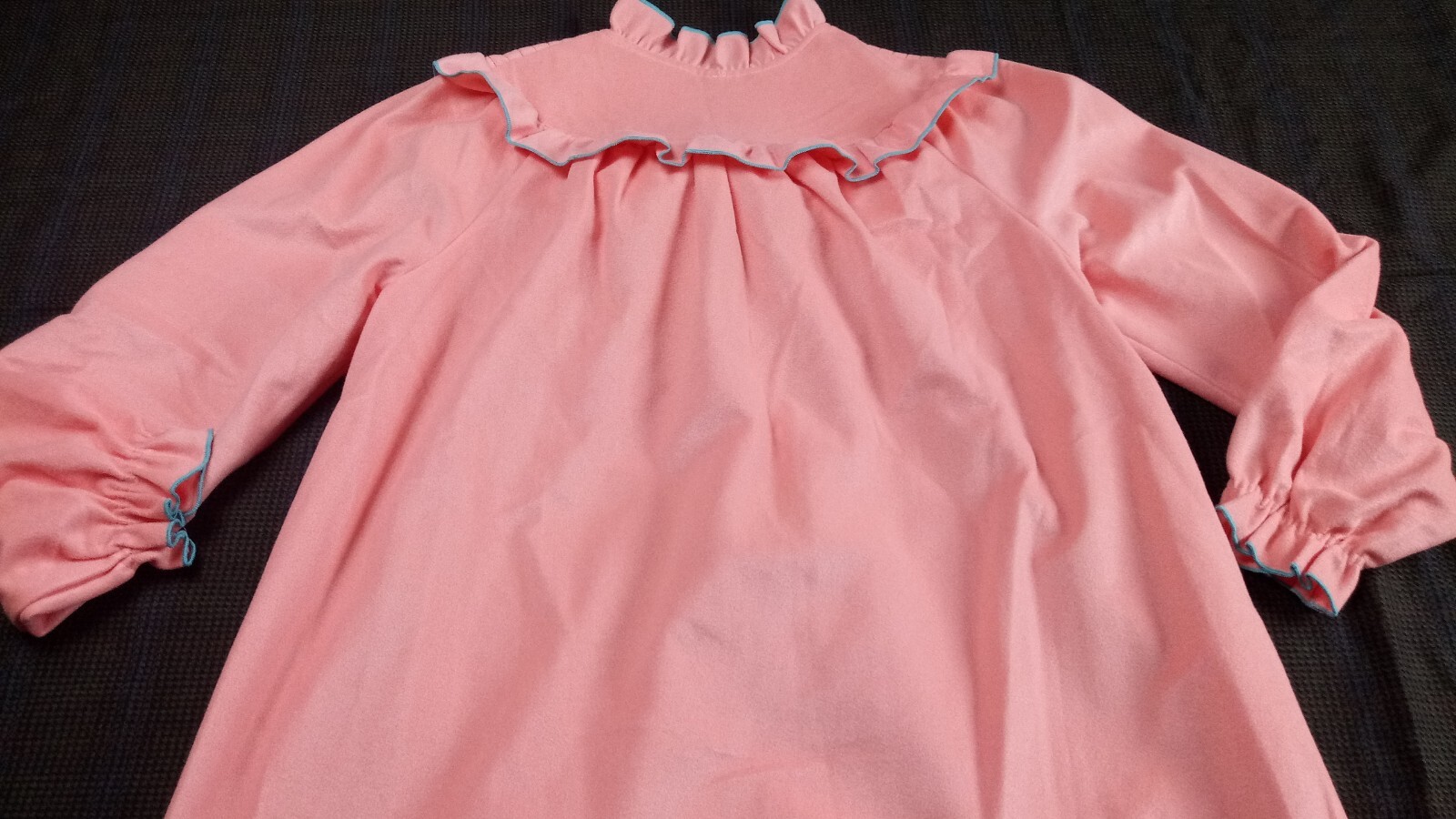 Vintage Lara Dee By Charm Women’s L Peach Pink Warm Zip Lounge Robe Housecoat