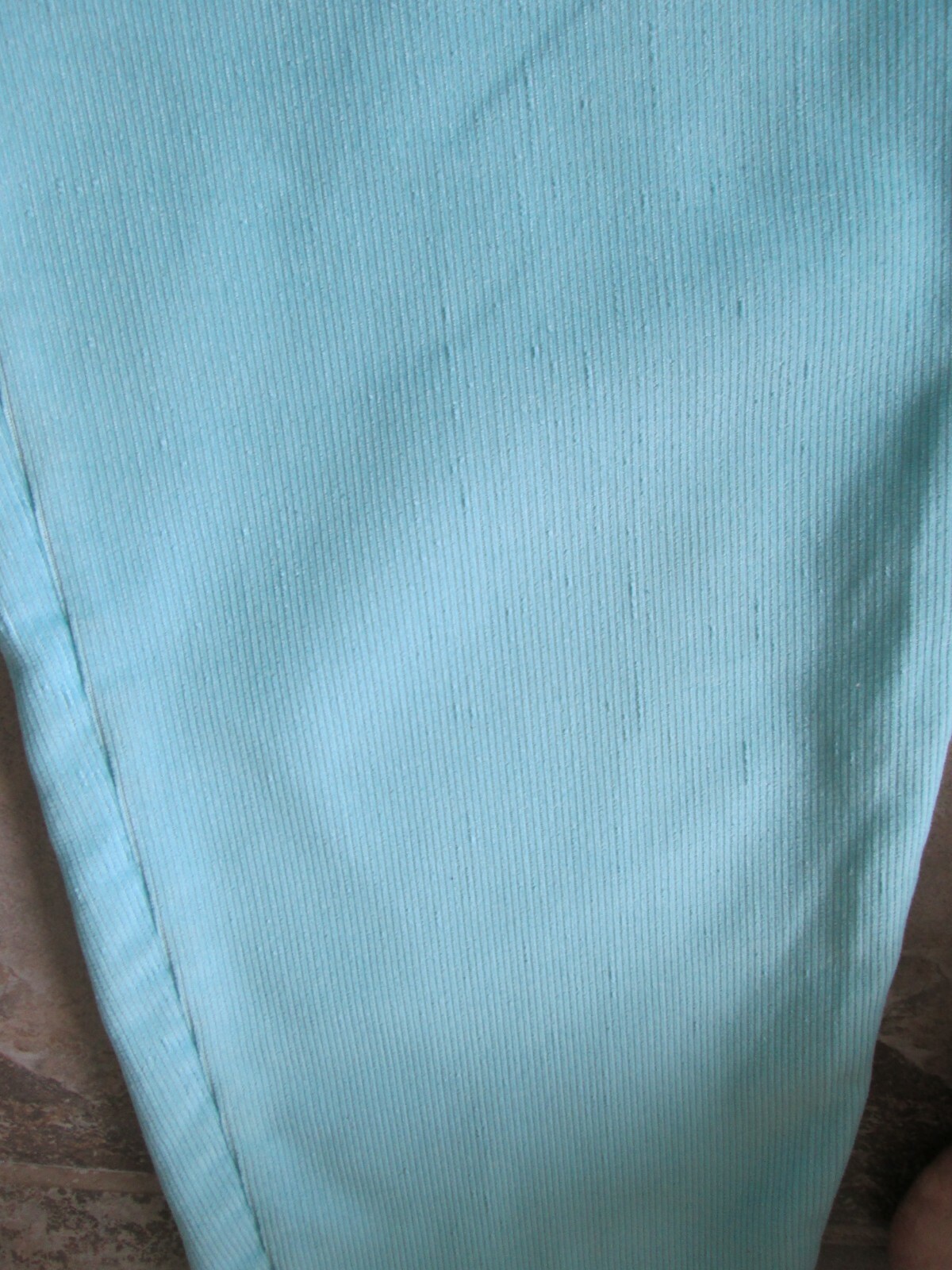 VTG Health-tex Pants 26×26 14 Our Girl Juniors Corduroy Cotton Turquoise Elastic