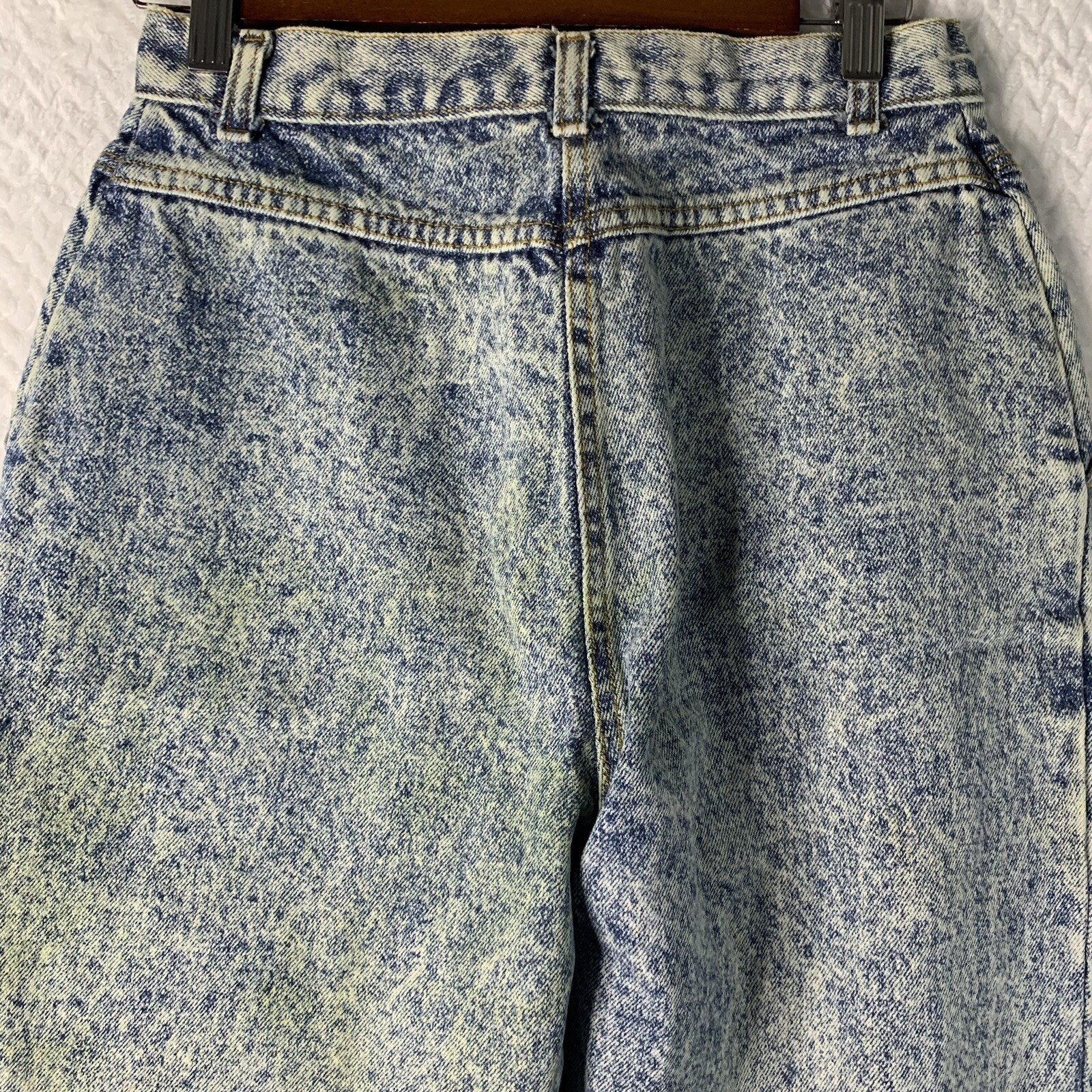 Vintage Congo Trader High Rise Mom Jeans Acid Wash Women’s Size 12 Made In USA