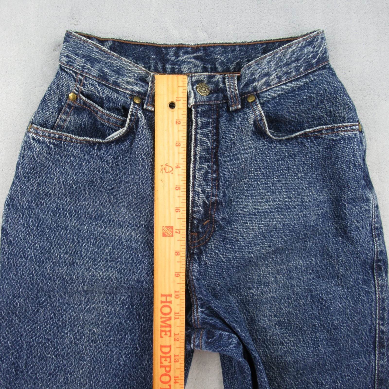 Vintage Levis 816 High Rise Tapered Mom Jean Dark Wash Made in USA Size 10 26×30