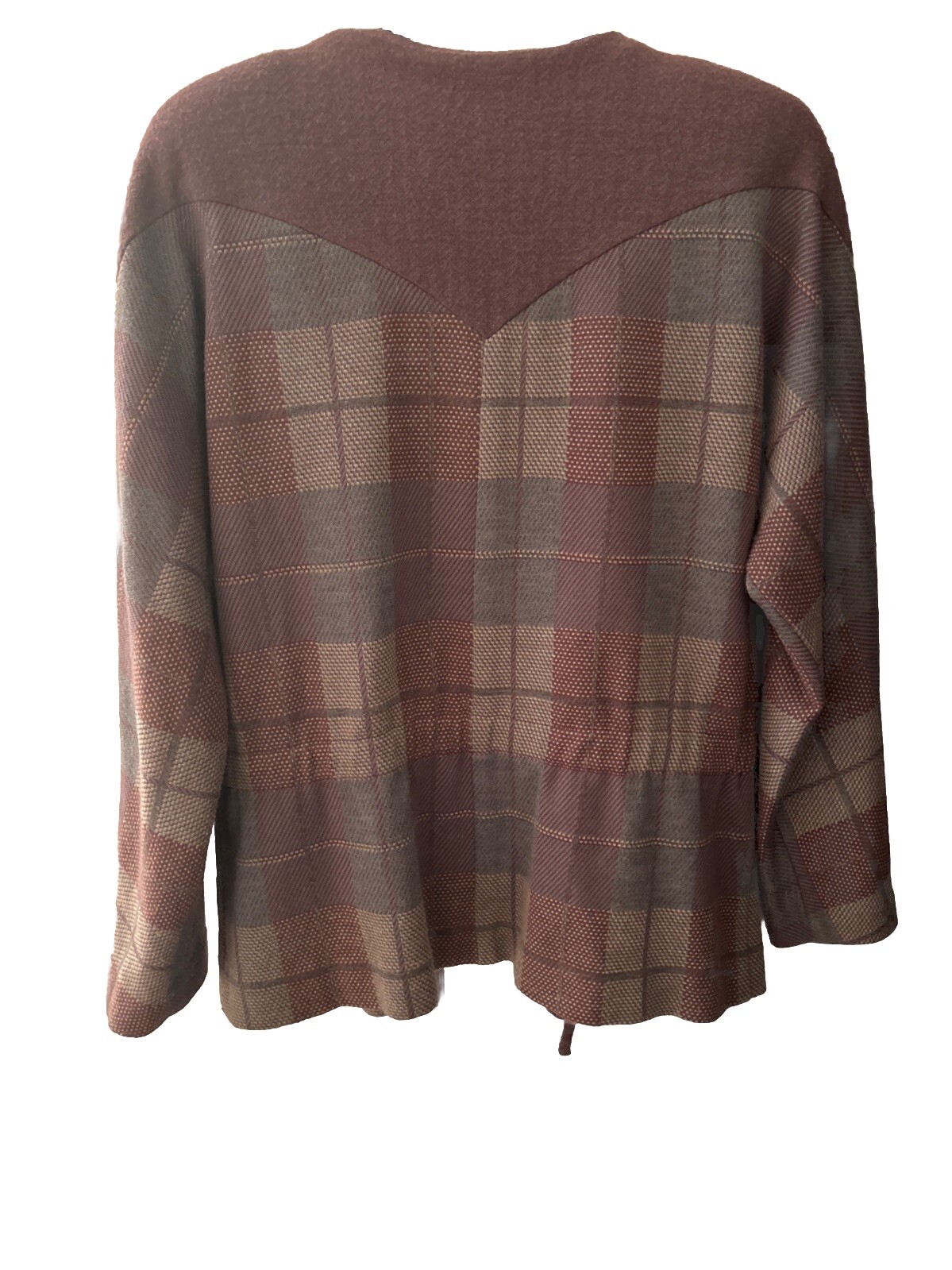 Vintage Donovan Galvani Of Dallas Oversized Boyfriend Cardigan Front Pockets M