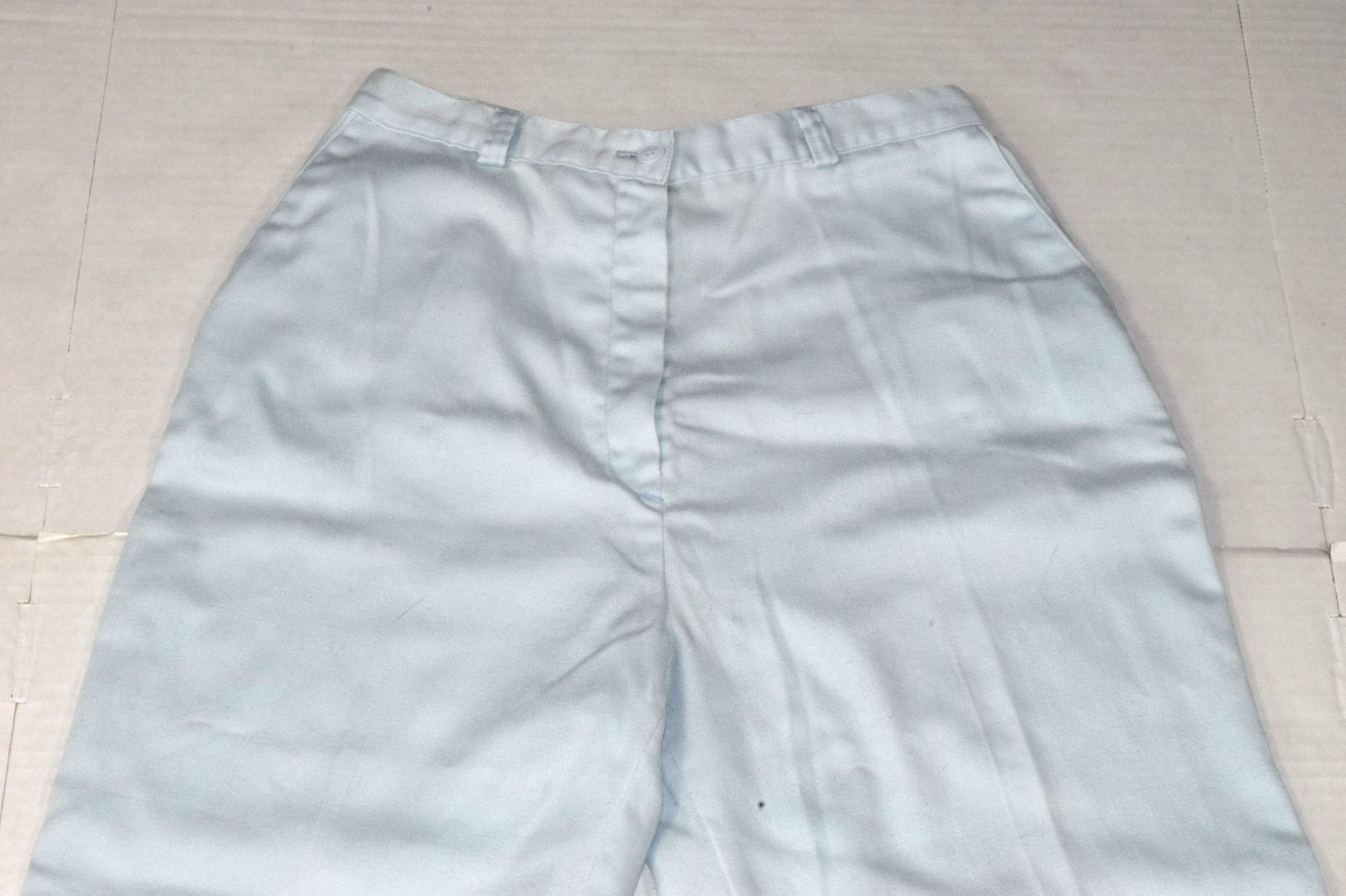 Vintage Pants Sears Roebuck The Fashion Place 28 X 30 70s Powder Blue Slacks