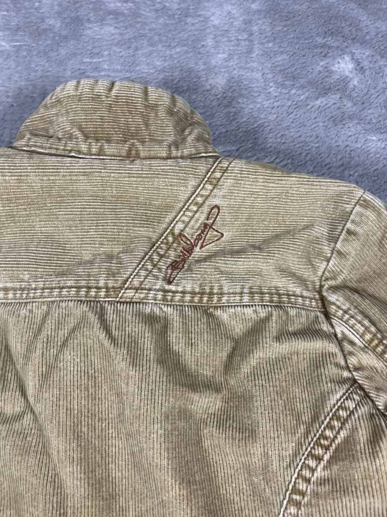 VTG 90s Billabong Brown Corduroy Button Up Jacket Women’s Size Small Fleece