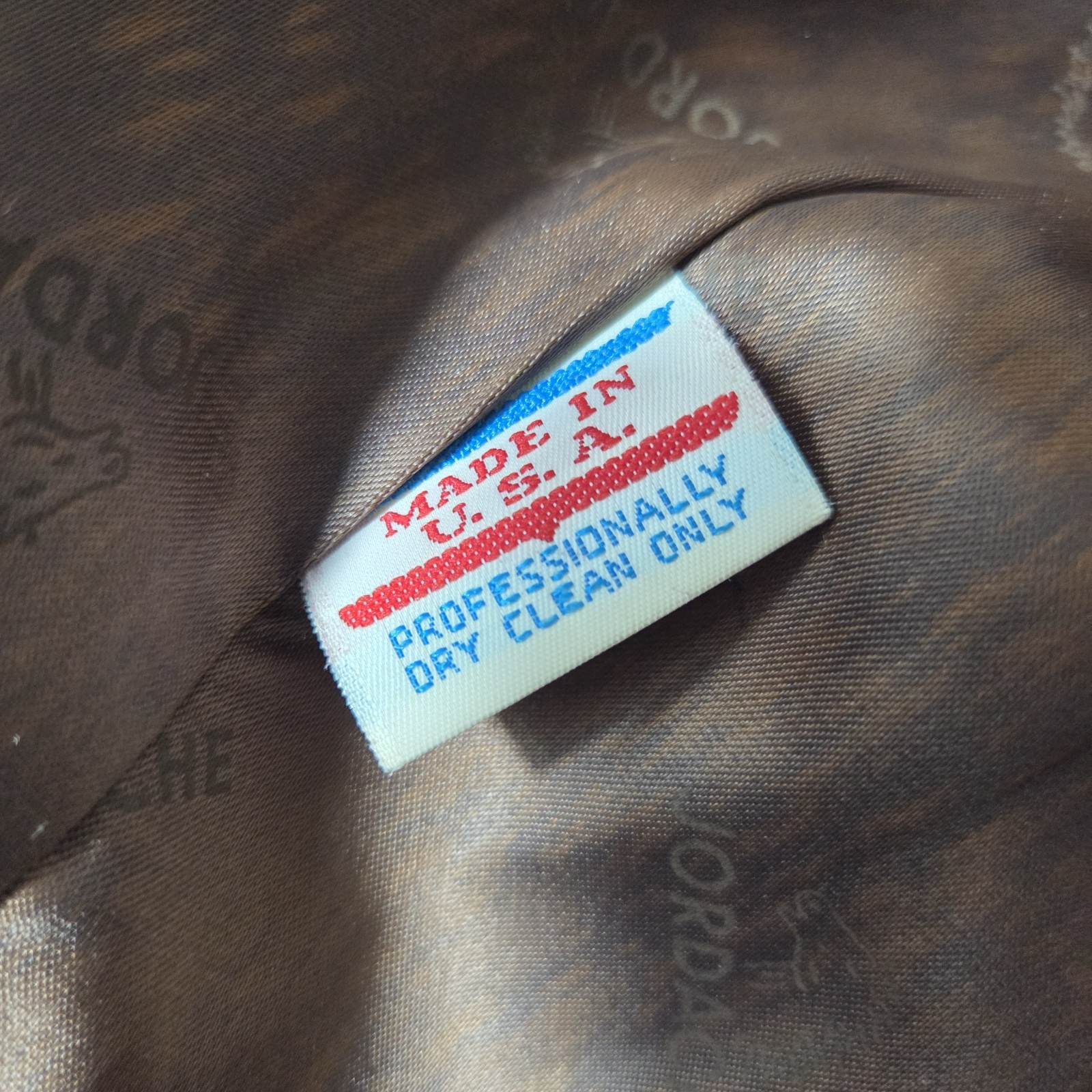 Vintage 1980s Jordache Faux Fur Coat Juniors 13 14 Brown Lined Made in the USA