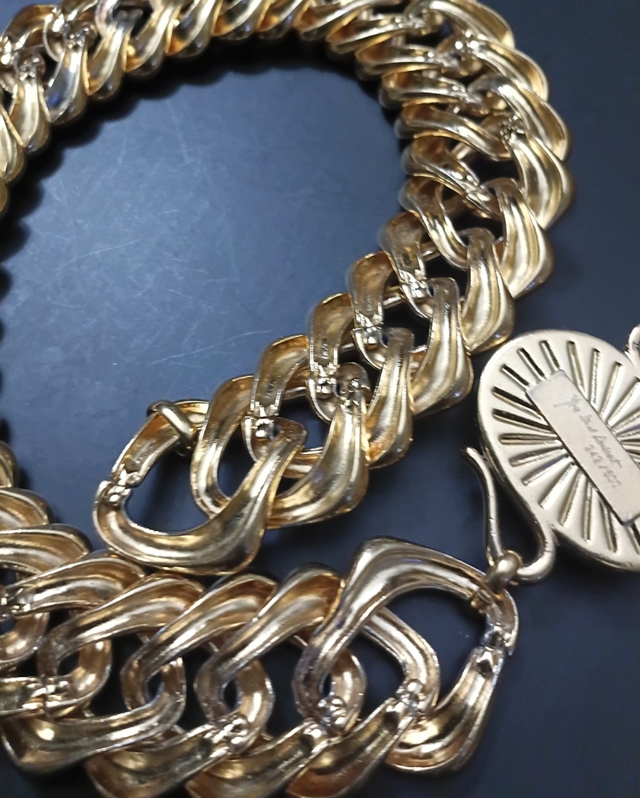 1980s/1990s Yves Saint Laurent (Custom) Real 14kt piece by Robert Goossens.