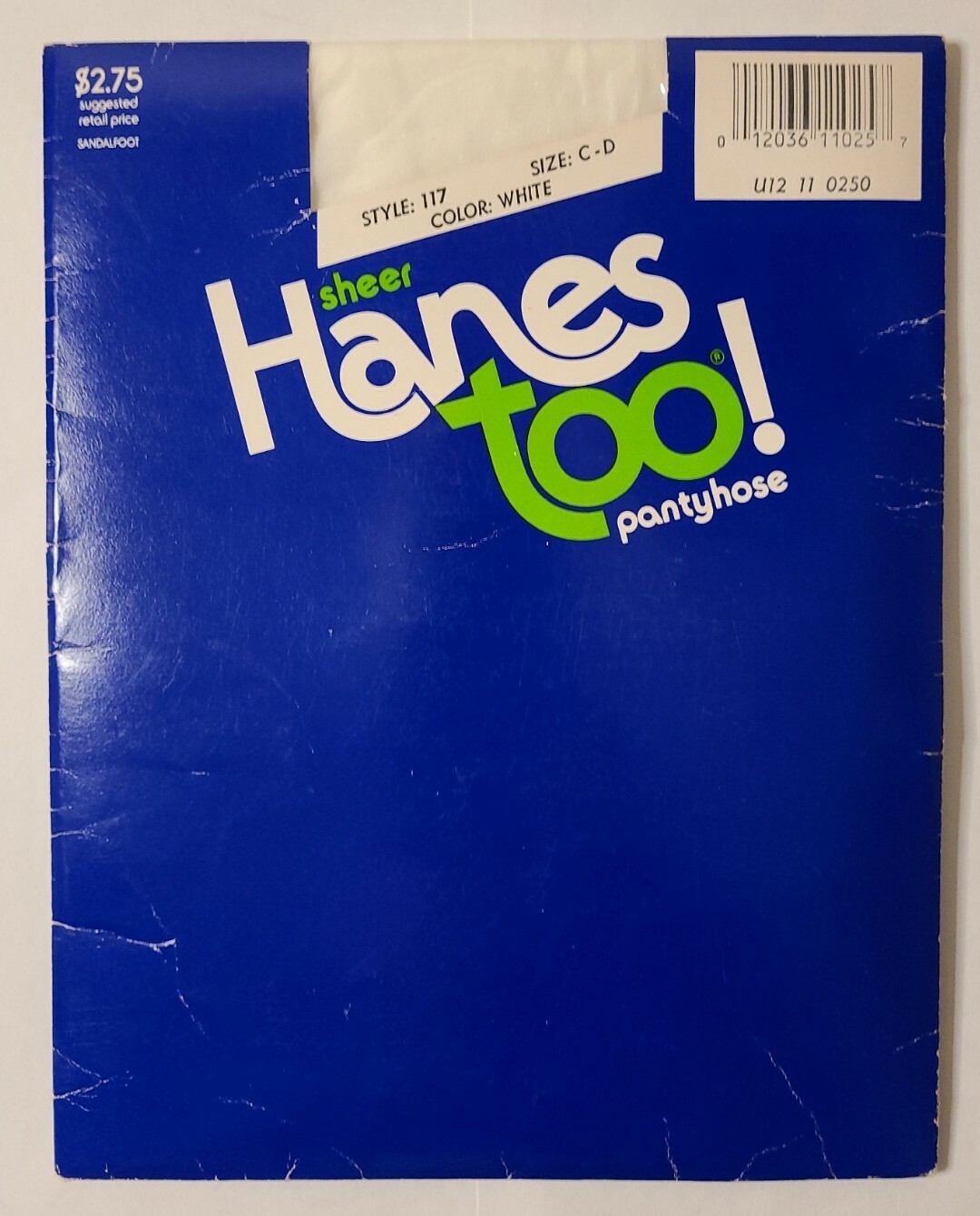 3 Vintage Hanes Too Sheer Pantyhose – Sandalfoot – Various Sizes & Colors – 1986
