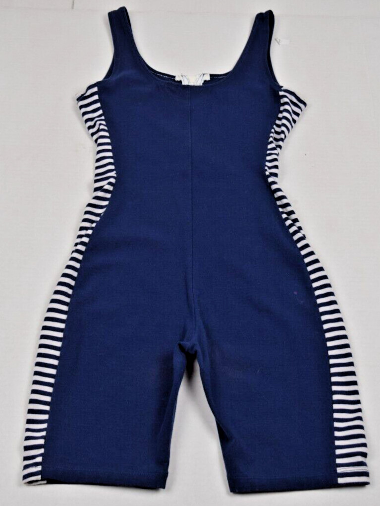 Vintage Jumper Size S/M 90s Looney Tunes Blue White Side Stripes Zip c.1995