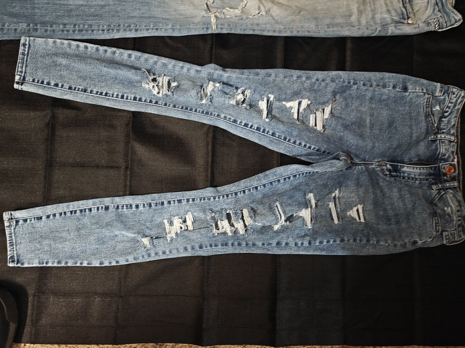 Lot of 6 Womens Jeans Miss Me LA Idalusa Ariya Embellished Bling Blue