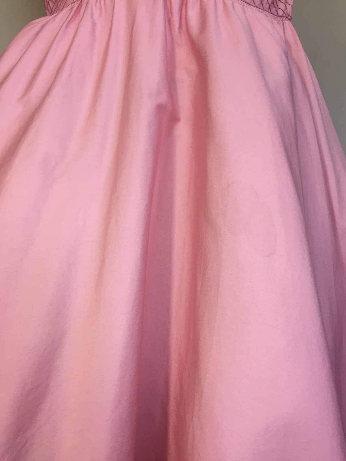 Vintage 1950s Light Pink Party Dress | 1950s Medium Vintage Baby Pink Dress