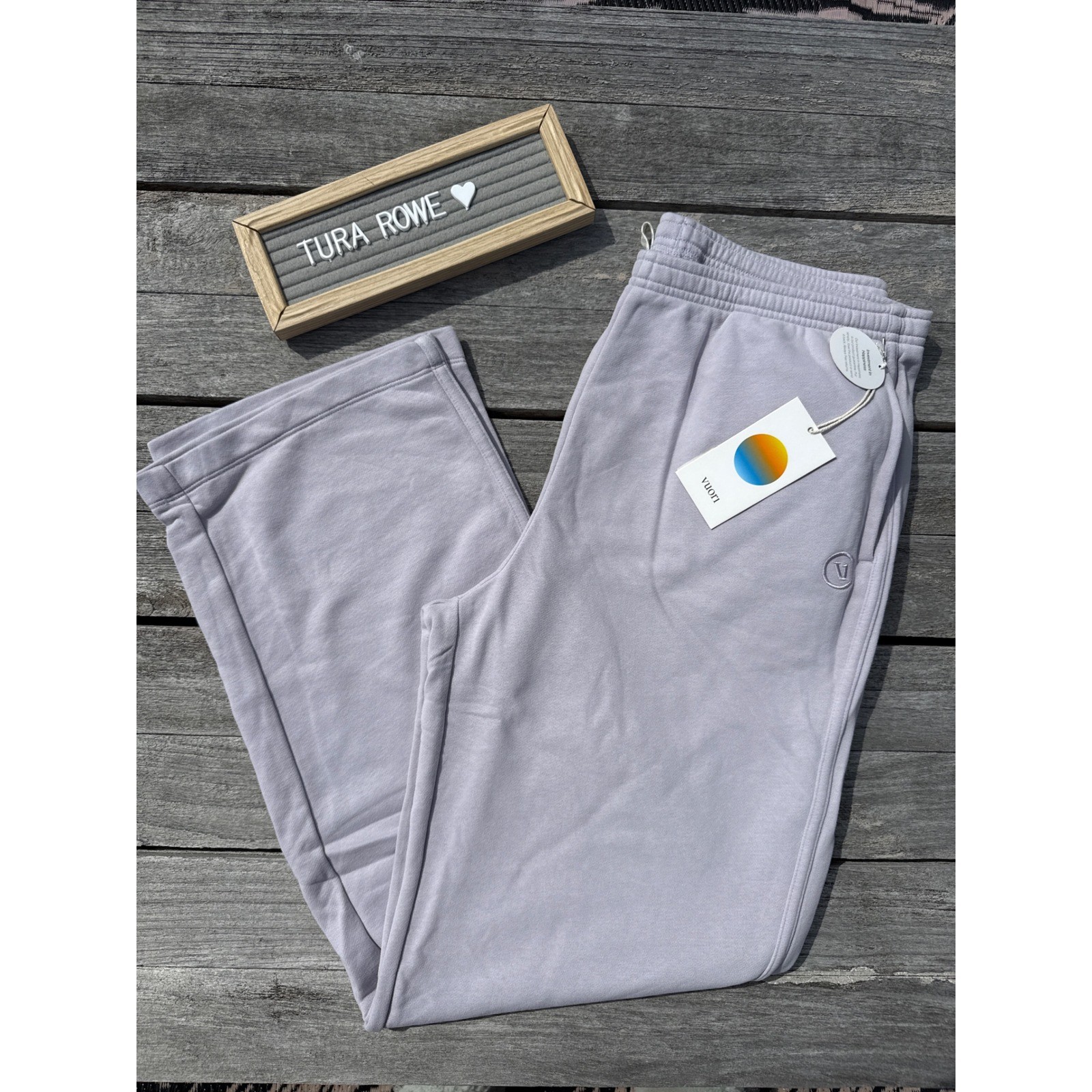 Vuori Sedona Straight Leg Pants – Women’s Lavender Ice purple size large nwt