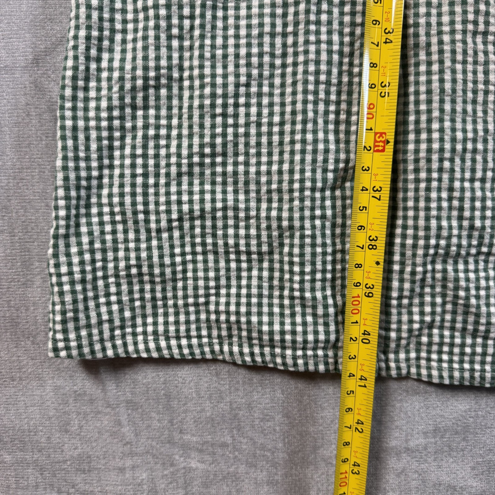 Vintage 1990s Susan Bristol Green Gingham Dress 10 Cottagecore Heritage Prairie