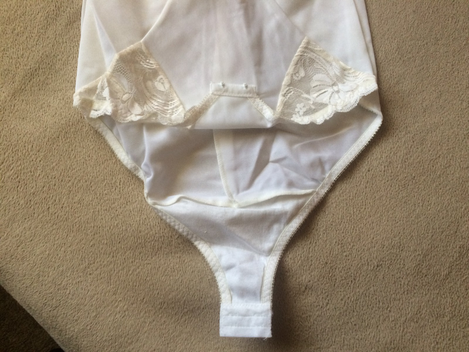 Vintage 38C Cami White Special Request by Glamorise All in 1 Shaper # 9539