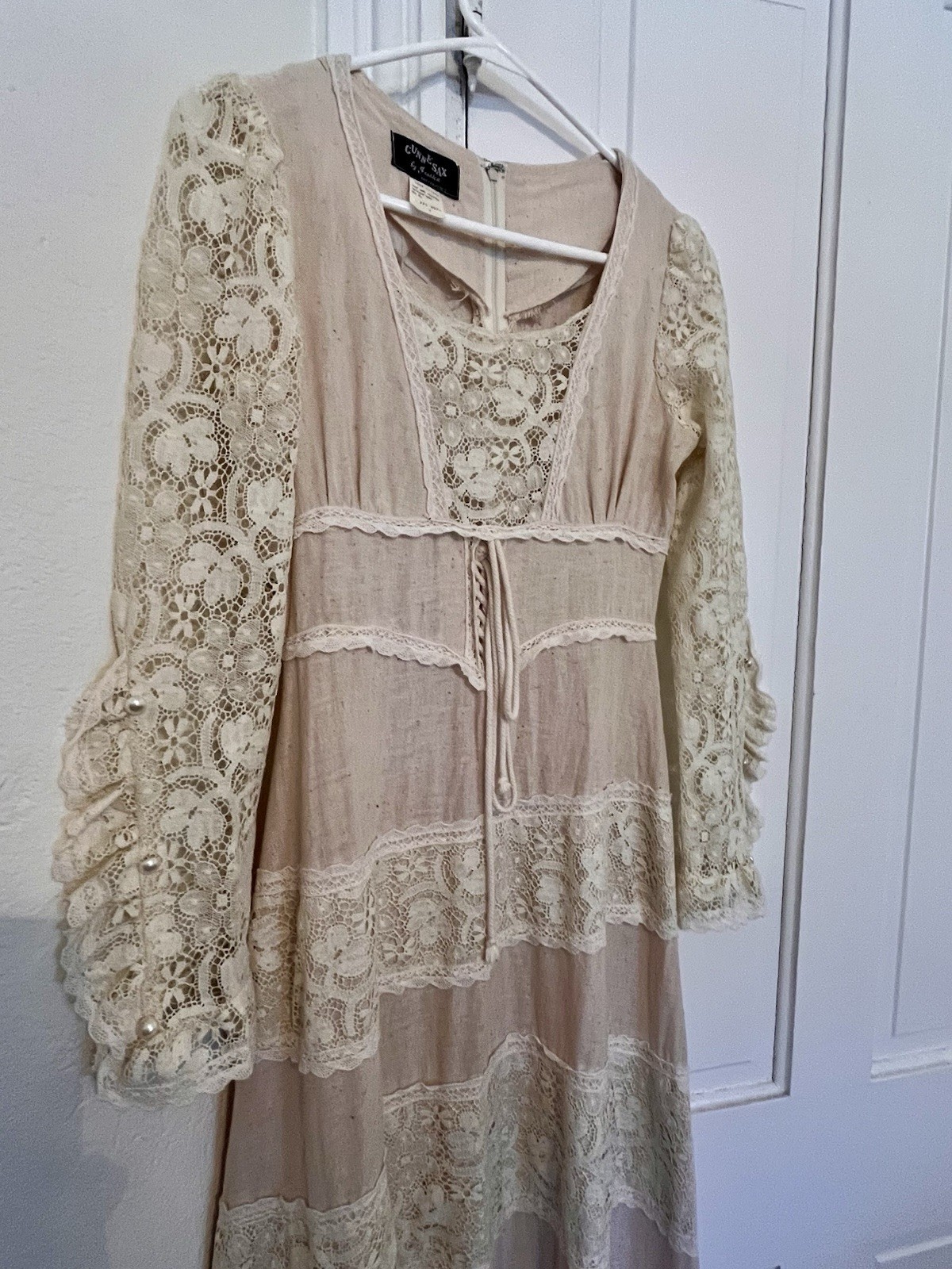 Gunne Sax Dress￼Black Tag, Size 9, Floor Length, Cotton, Near Perfect Condition