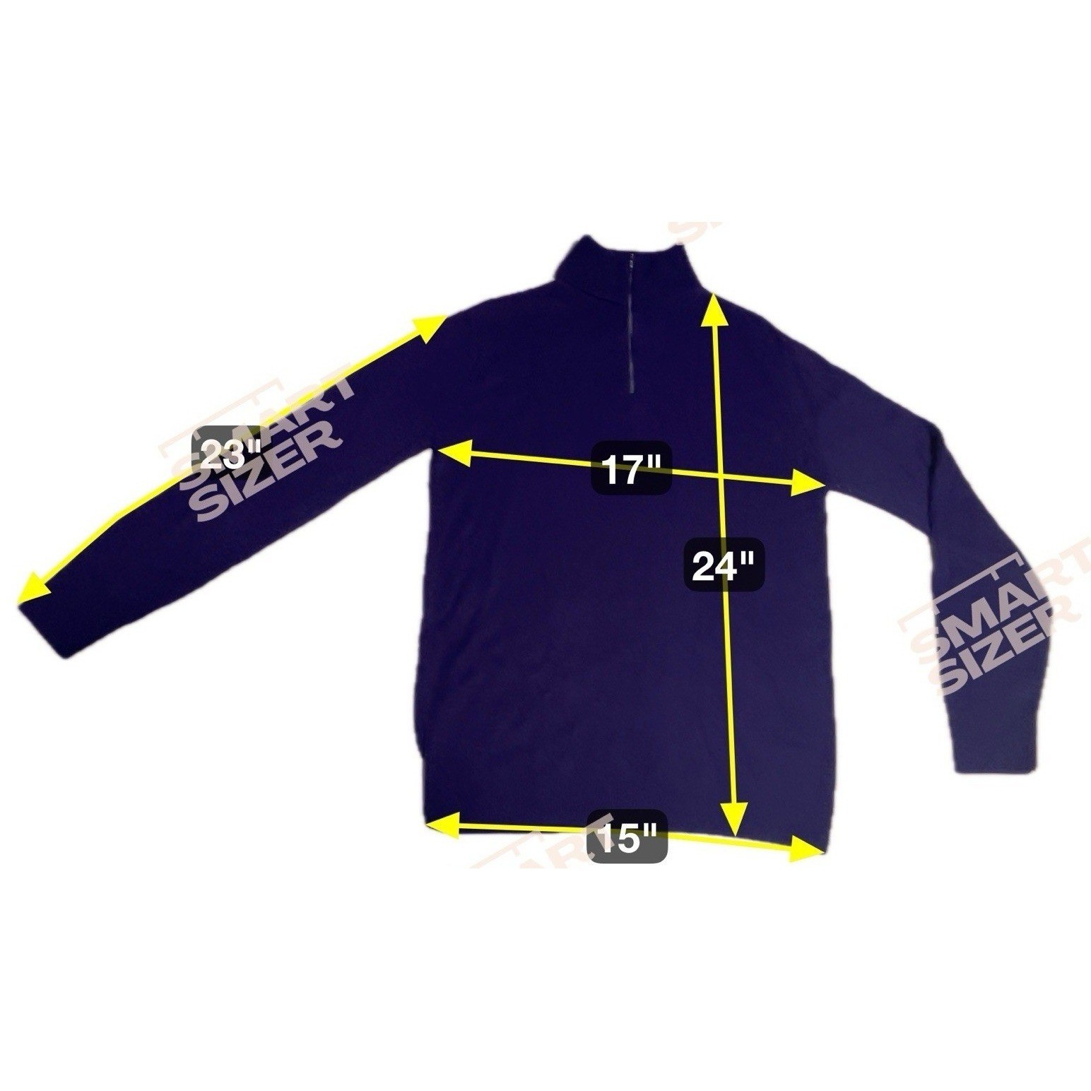 Joyce Lane Vintage Purple Quarter Zip, Acrylic Mock Neck Sweater, Woman’s Small