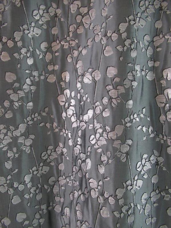 Vintage Painted Pony Metallic Floral Jacket Women’s M 3/4 Sleeve Grey