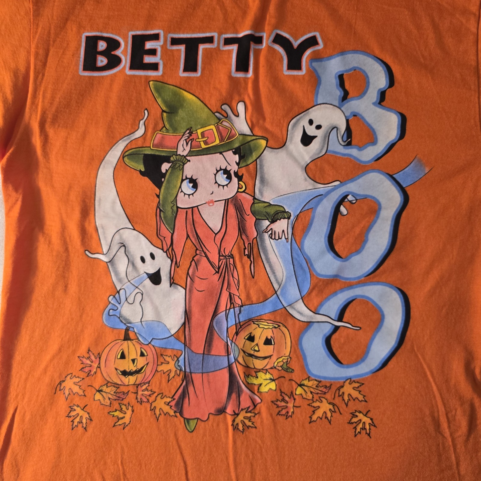 Vintage 2000 Betty Boop Halloween Tshirt Size Large