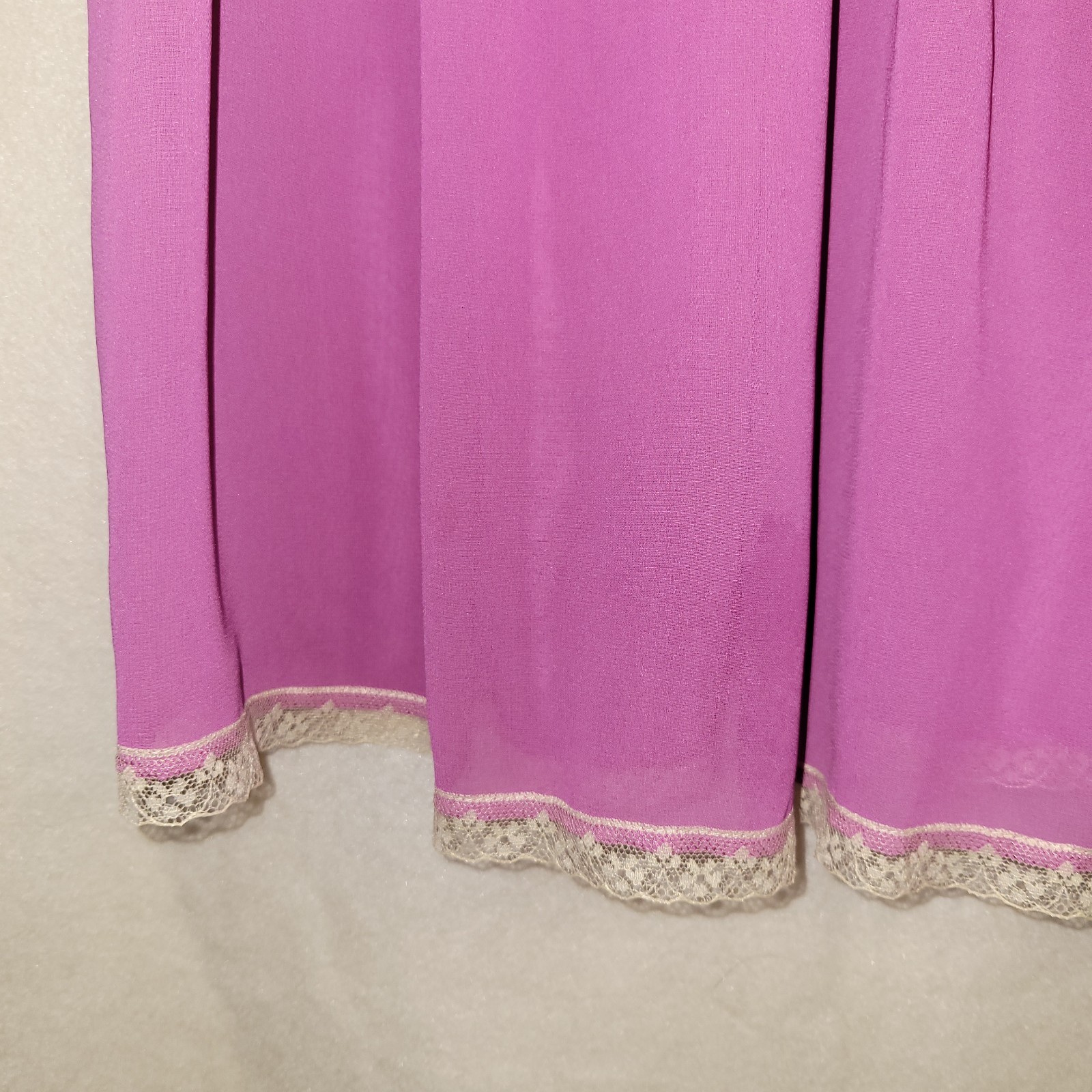 Vintage Victoria’s Secret Purple Lace Trim Babydoll Cami Top M