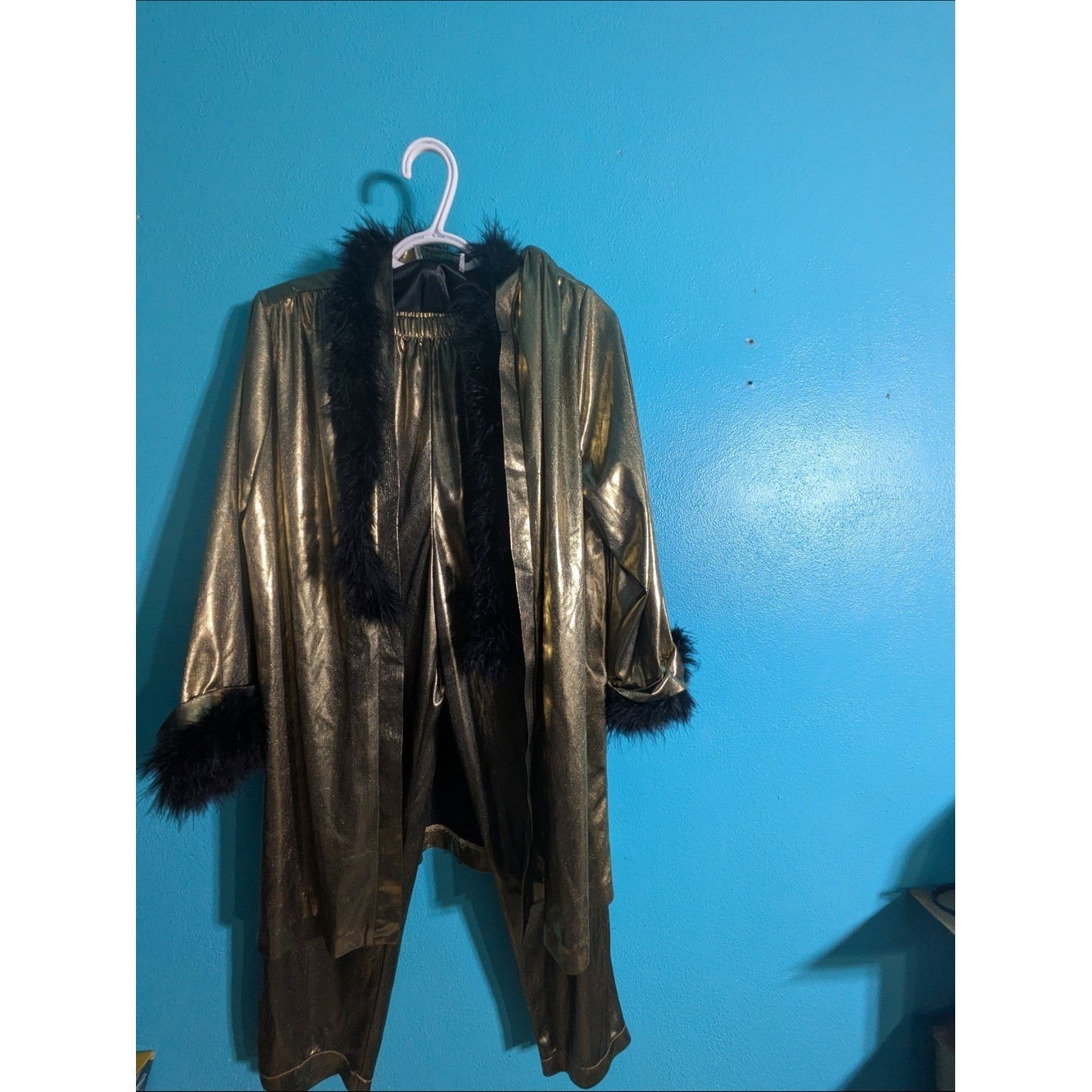 Vintage Disco Metallic Gold Ultimate 70s Disco Diva / Festival Queen Set✨