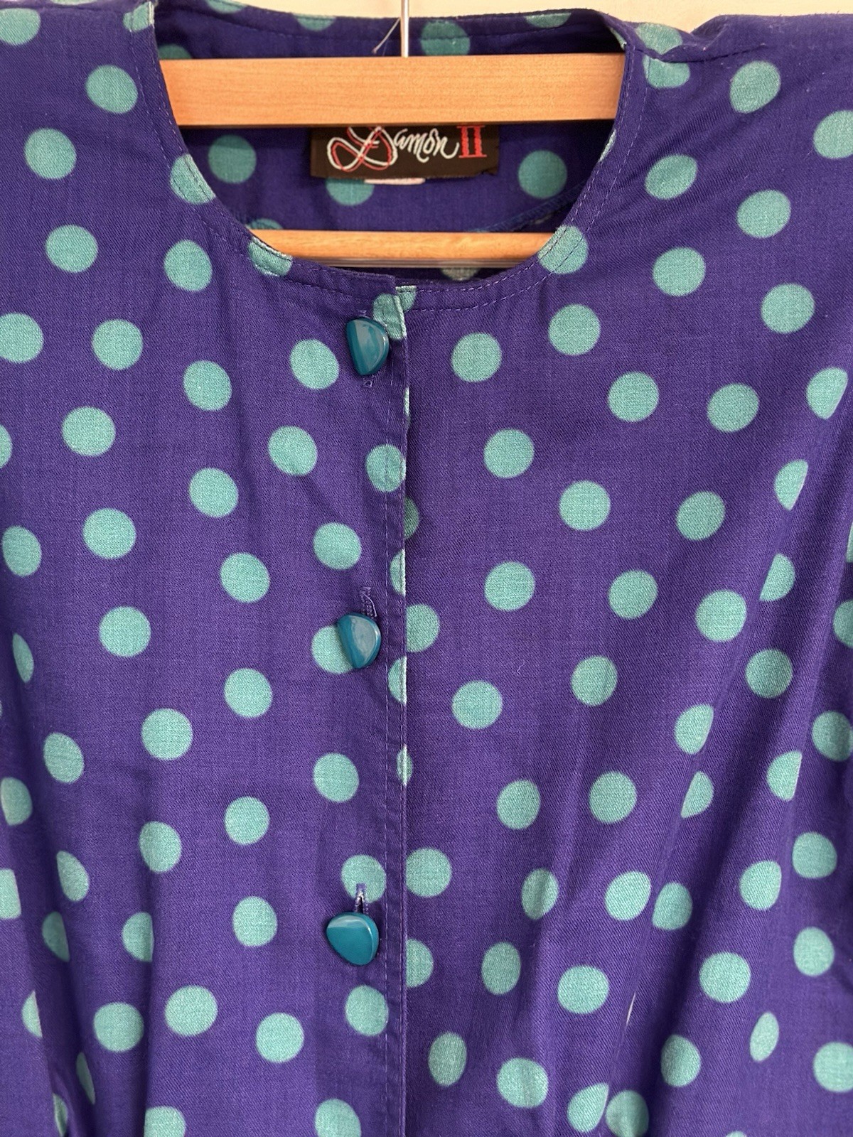 Vintage Women’s Union Polka Dot 1970s dress